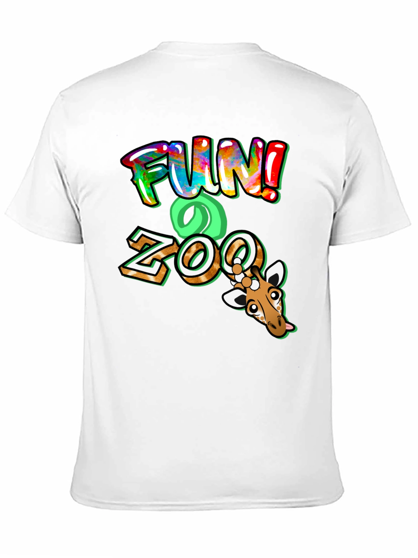 Fun Zoo Giraffe Graphic Tee