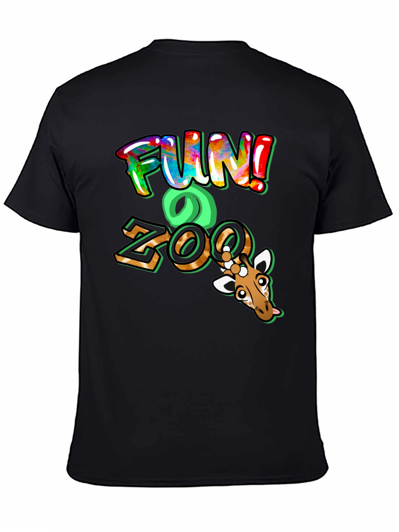 Fun Zoo Giraffe Graphic Tee