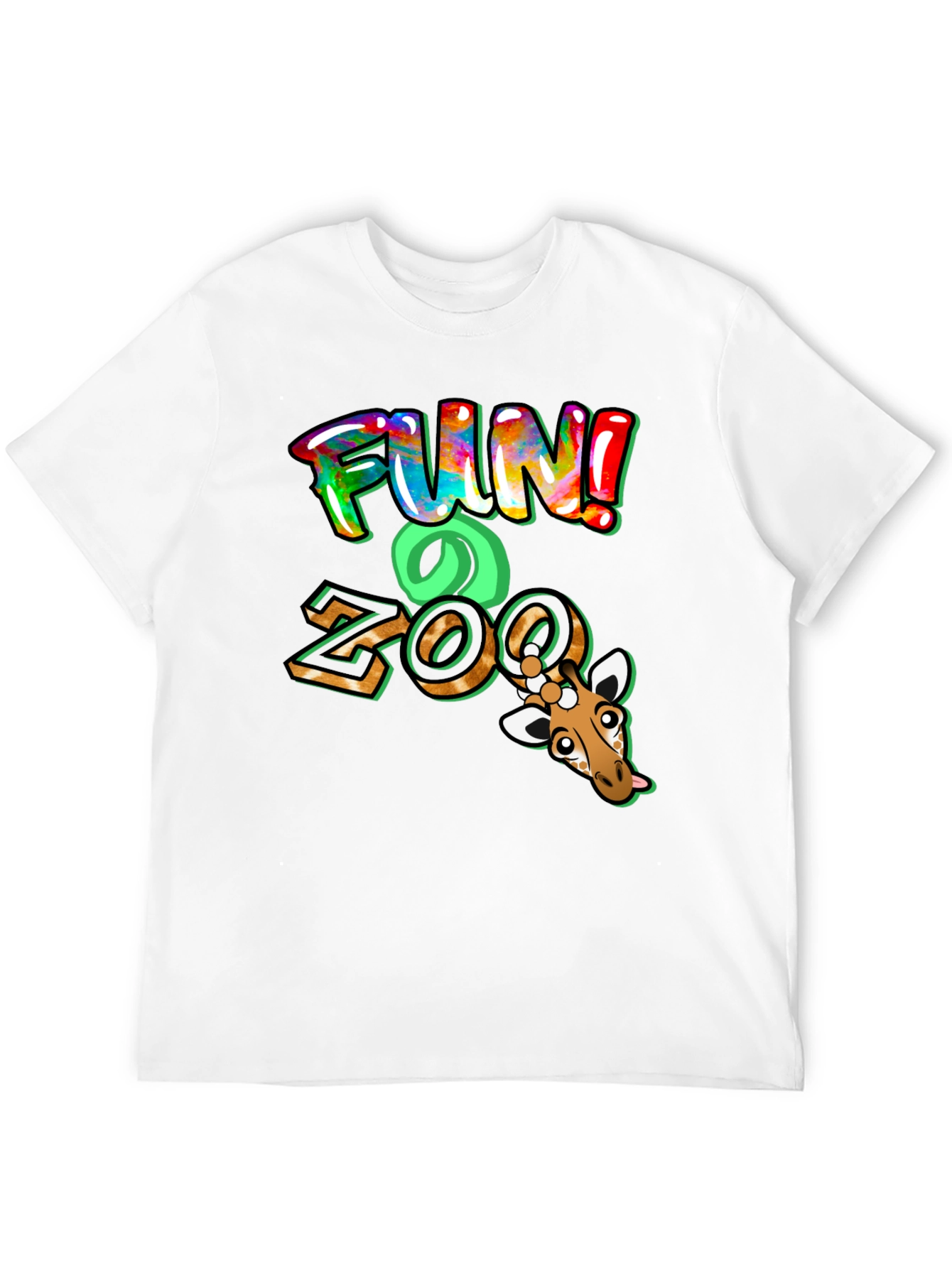 Fun Zoo Giraffe Graphic Tee