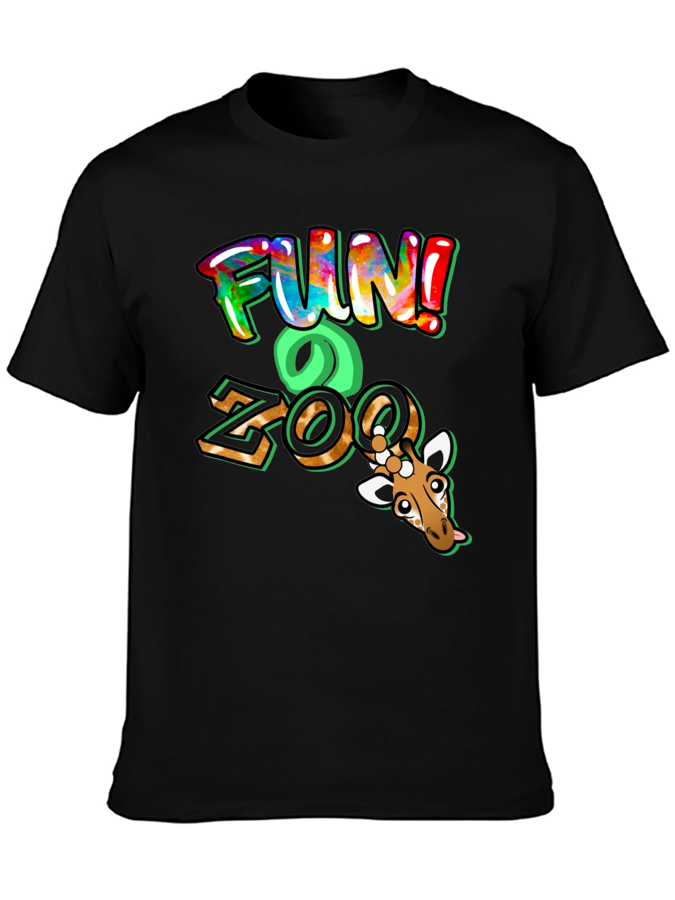 Fun Zoo Giraffe Graphic Tee