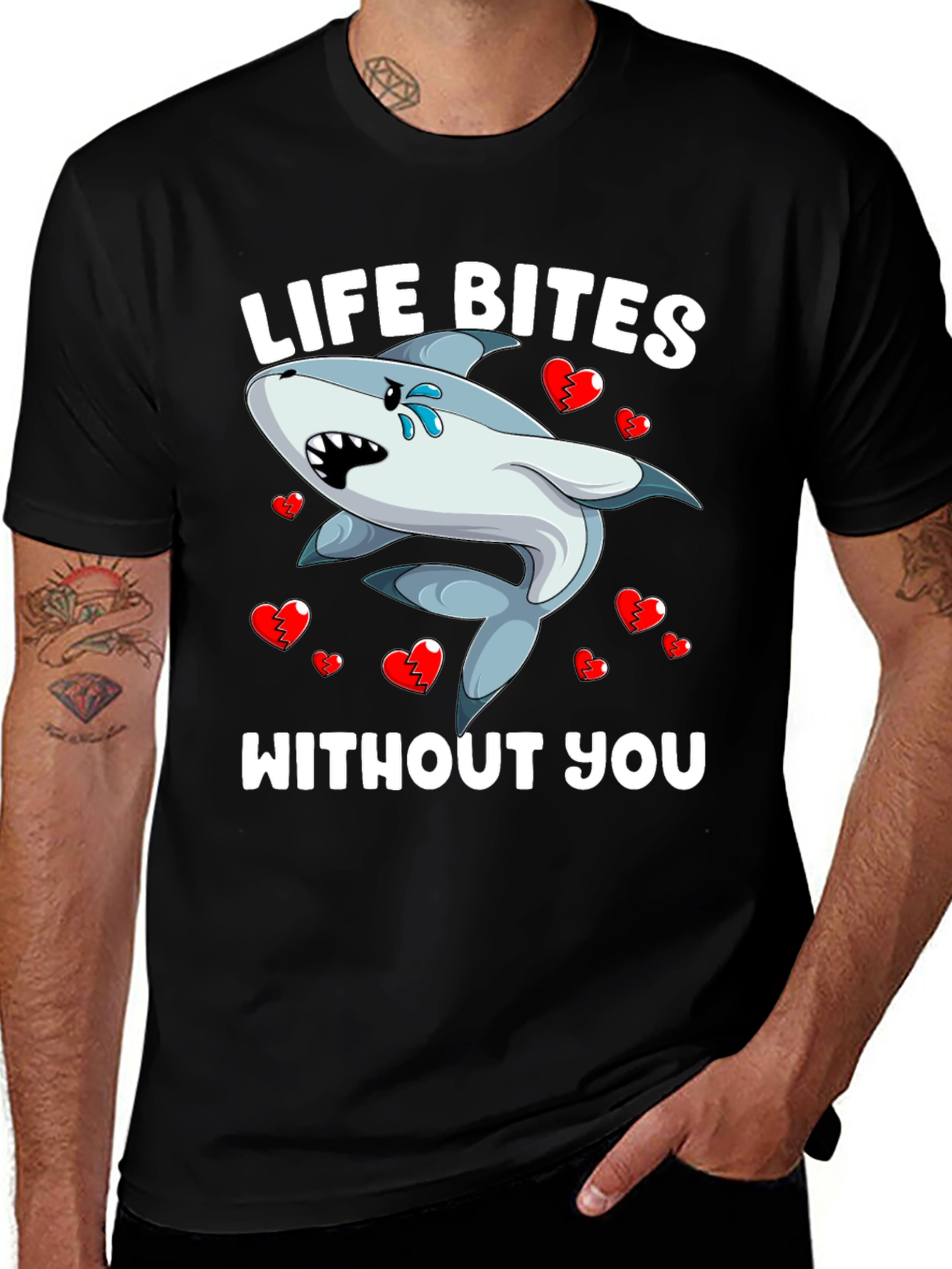 Life Bites Without You Graphic Tee