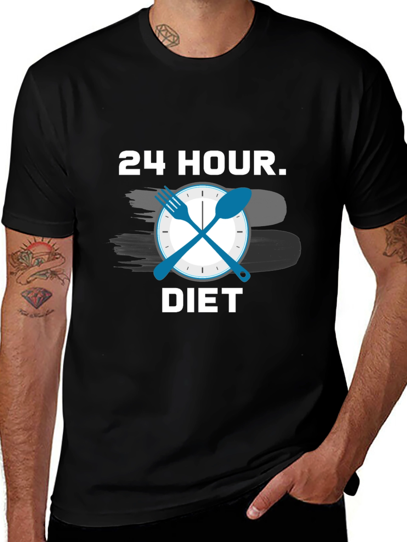 24 Hour Diet Graphic T-Shirt - Unisex