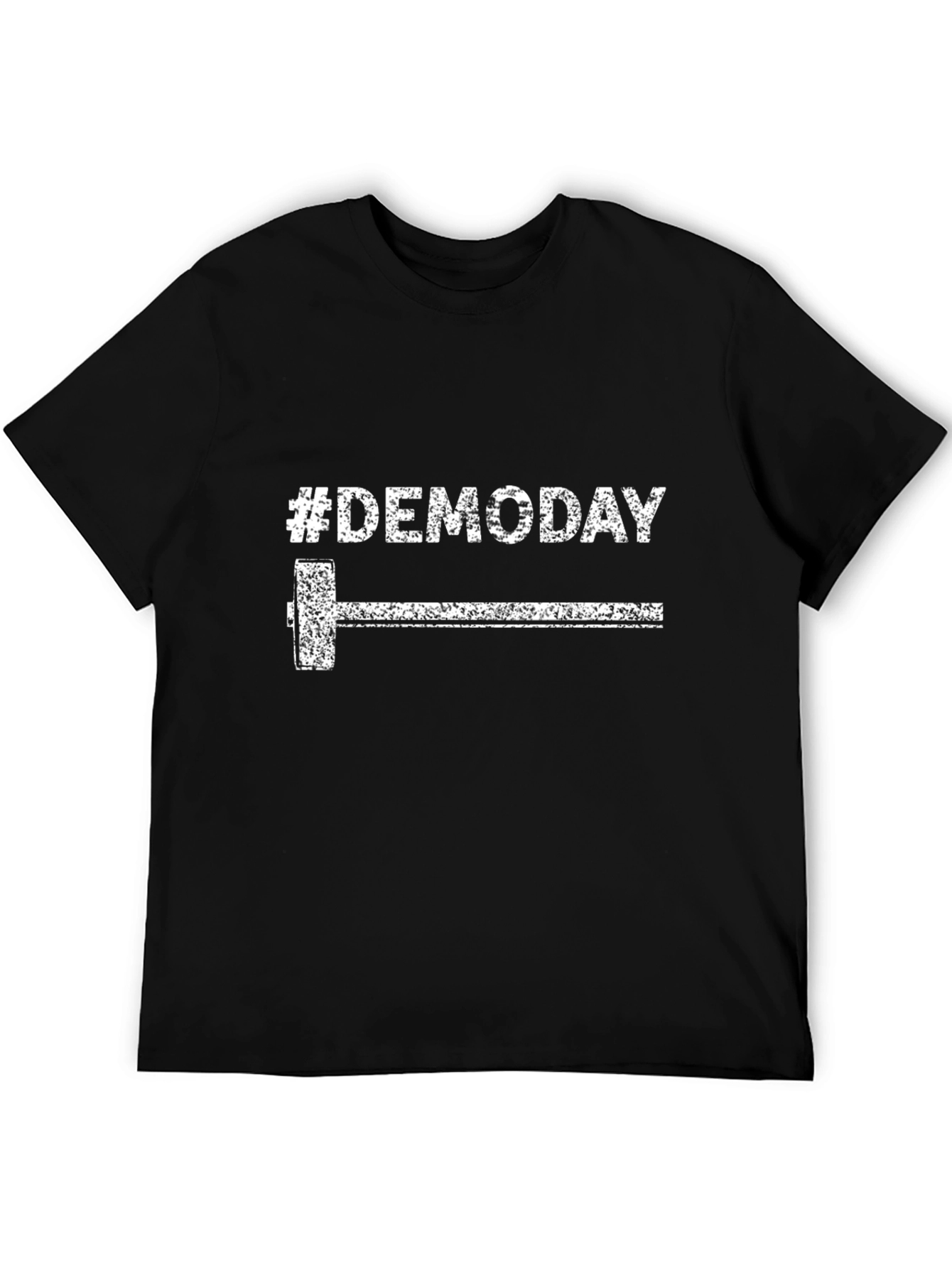 #DemoDay Hammer Graphic Black T-Shirt
