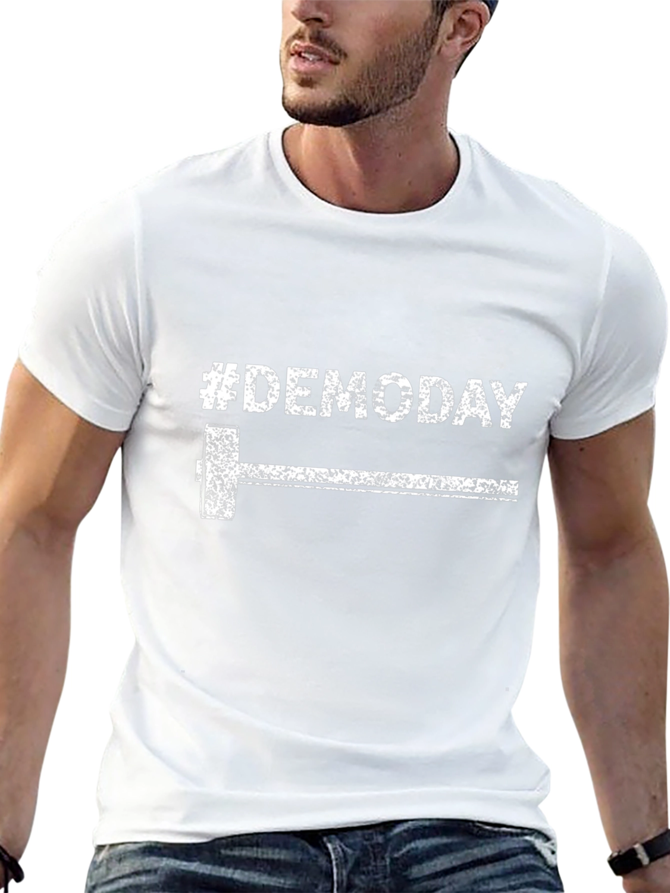 #DemoDay Hammer Graphic Black T-Shirt