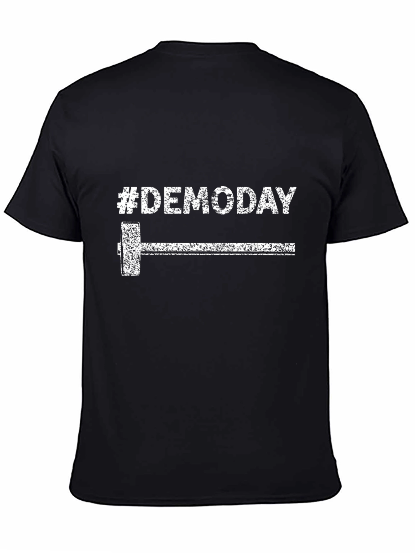 #DemoDay Hammer Graphic Black T-Shirt
