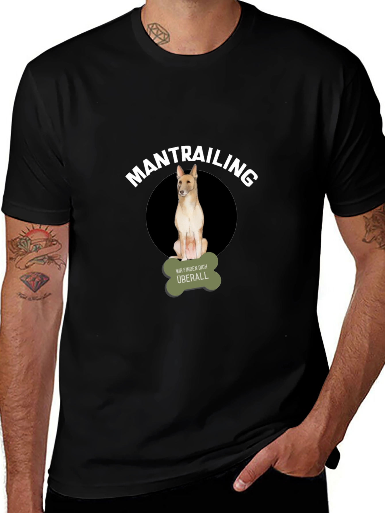 Mantrailing Dog T-Shirt