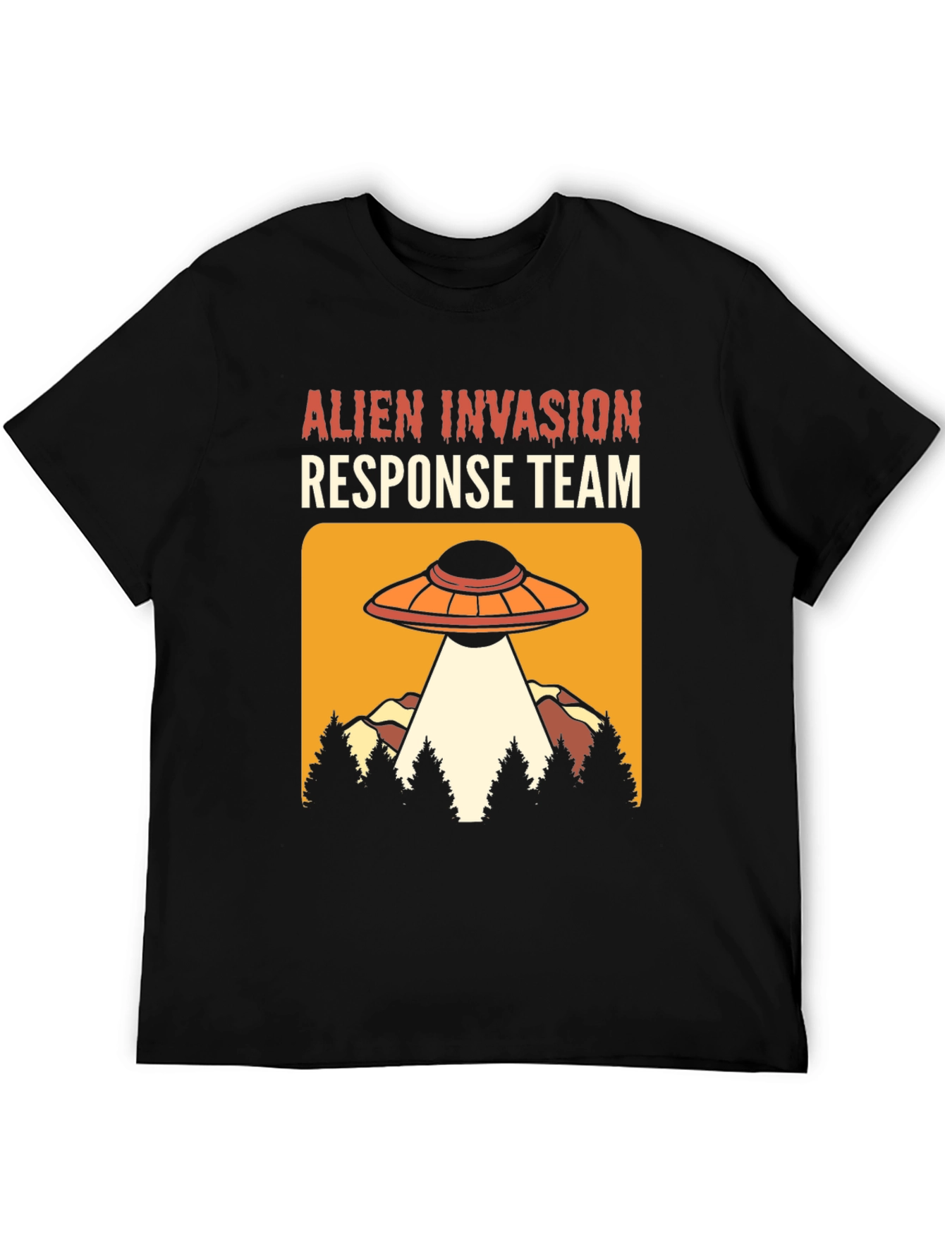 Alien Invasion Response Team Graphic Tee
