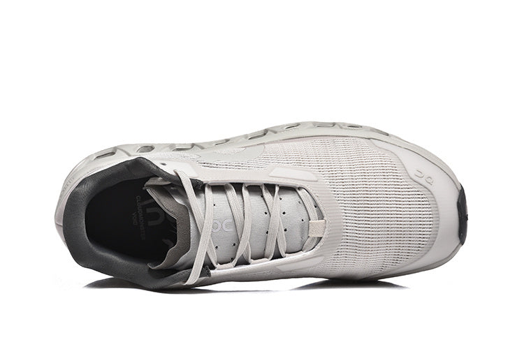 On Running Women's Cloudmonster Void Shoes - Ivory / Wolf
