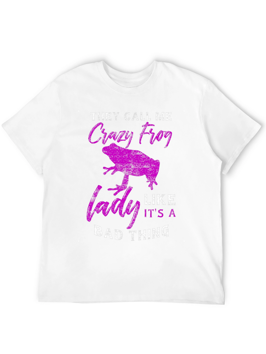 Crazy Frog Lady T-Shirt