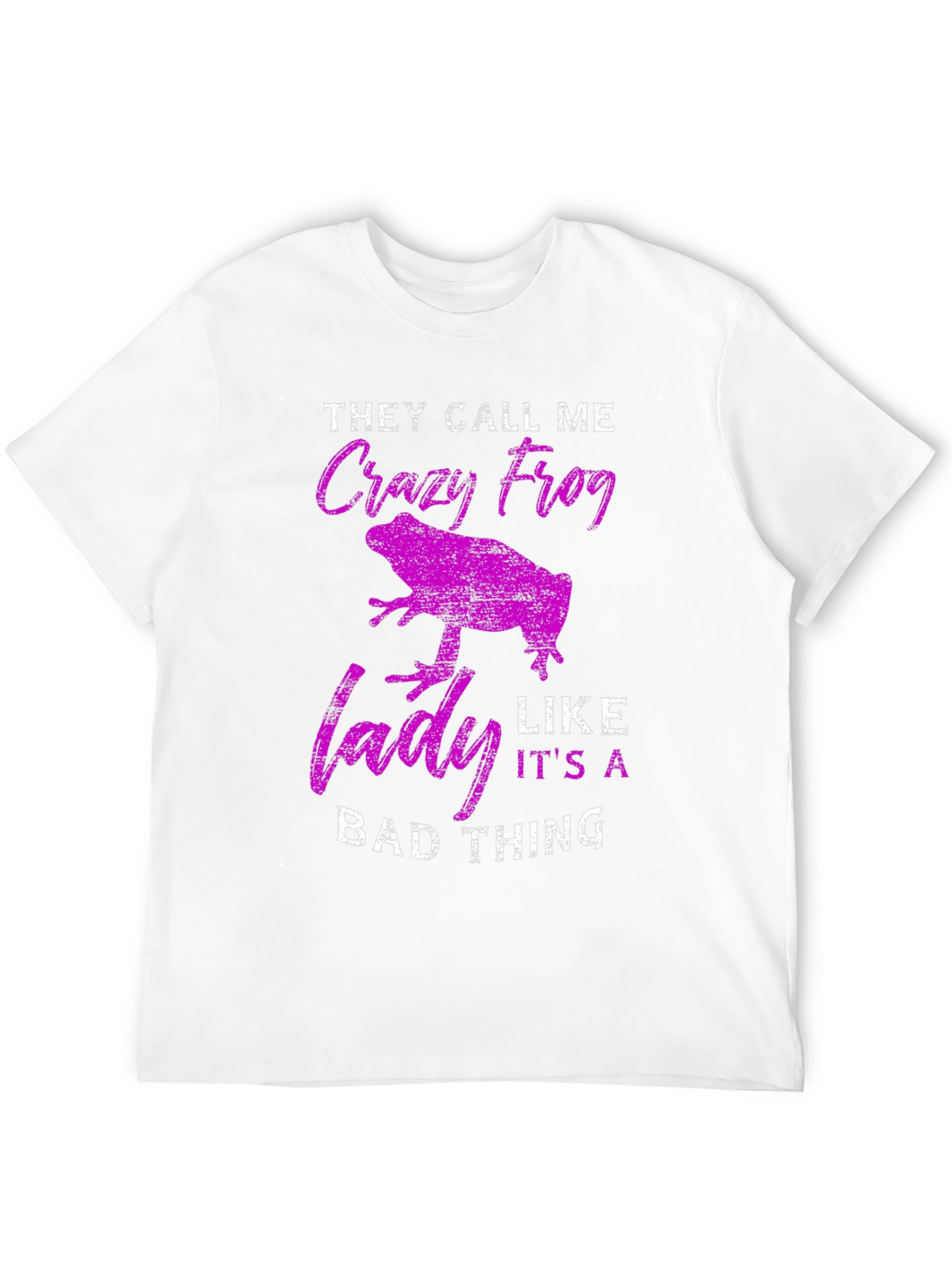 Crazy Frog Lady T-Shirt