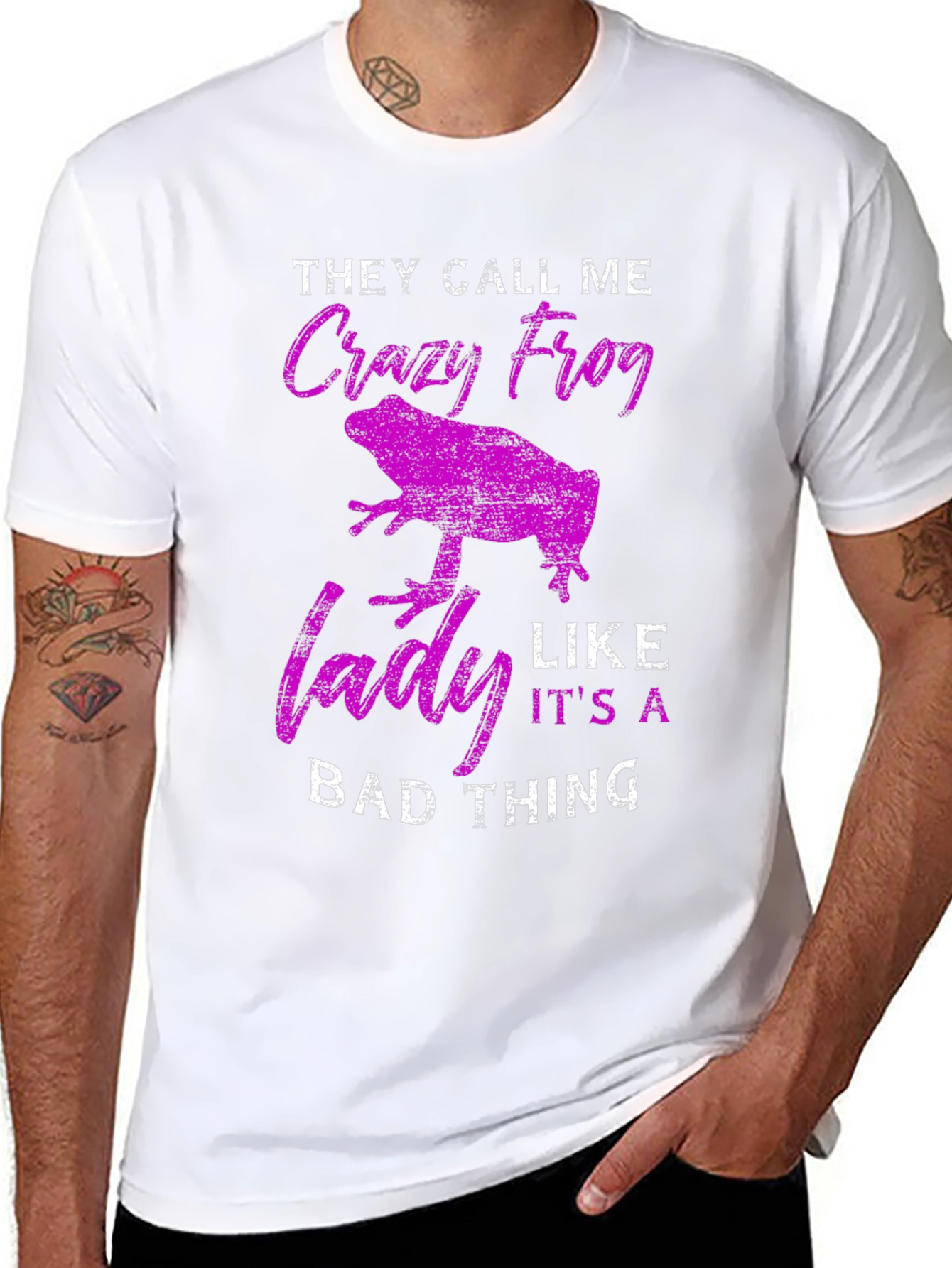 Crazy Frog Lady T-Shirt