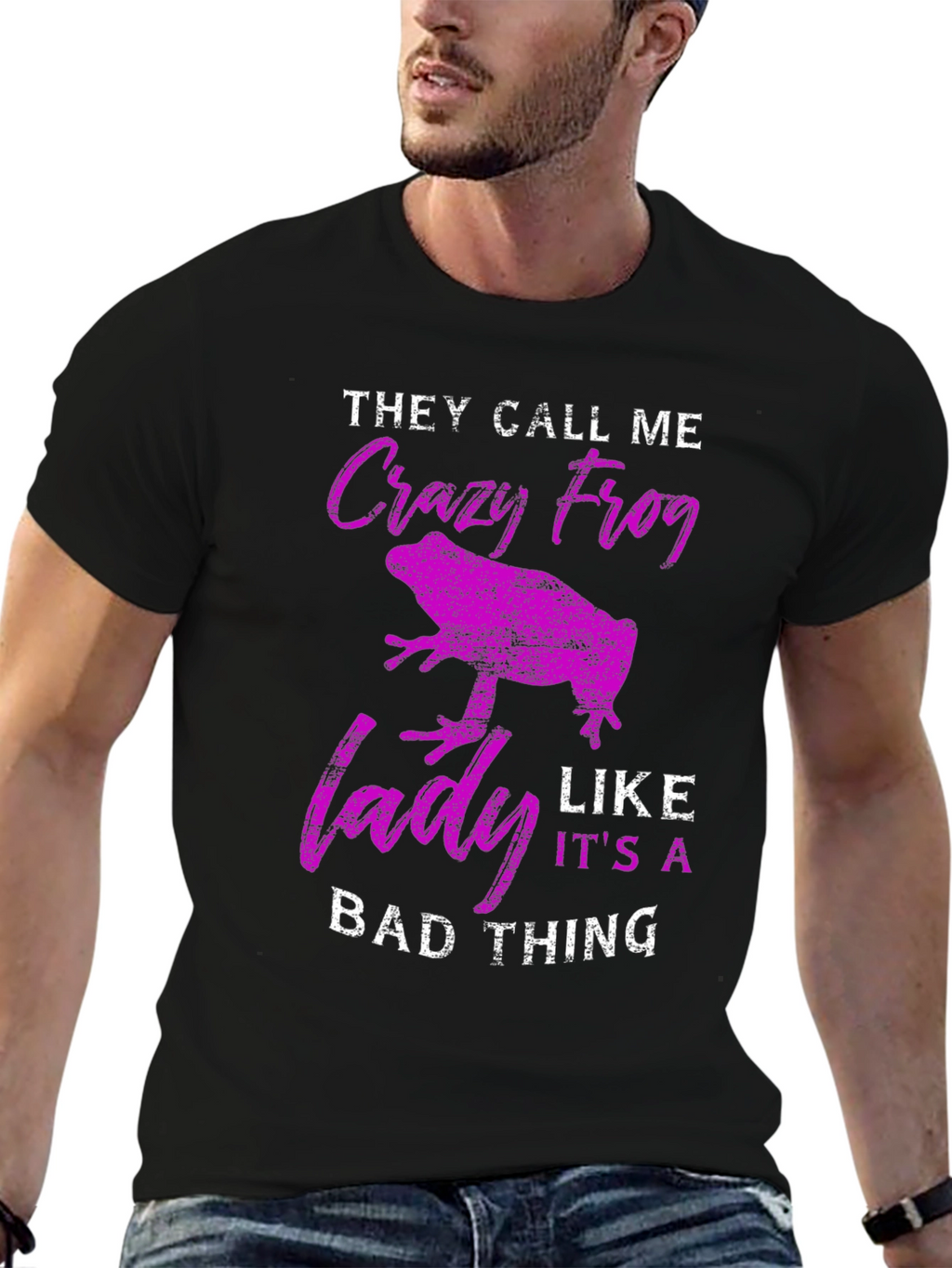 Crazy Frog Lady T-Shirt