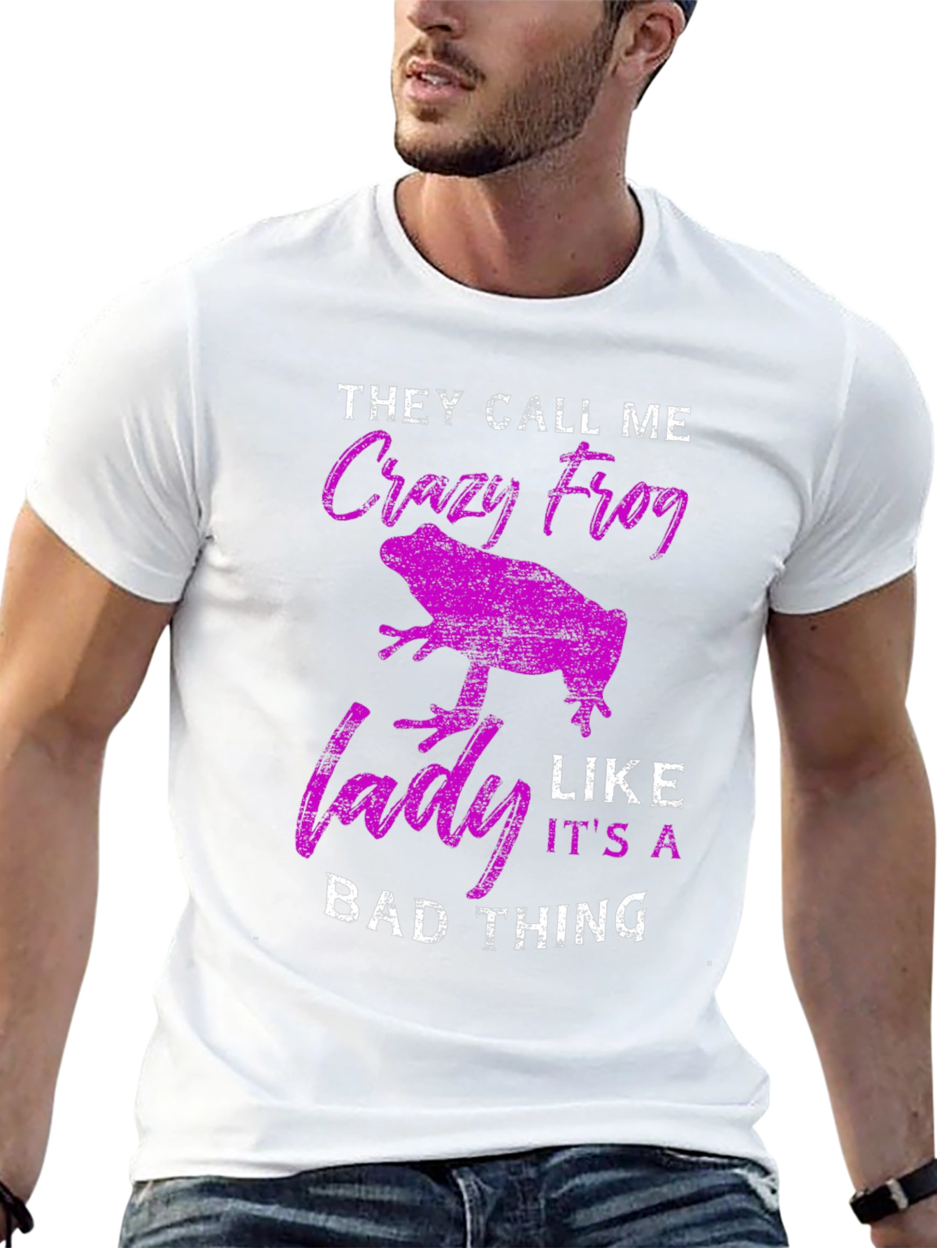 Crazy Frog Lady T-Shirt