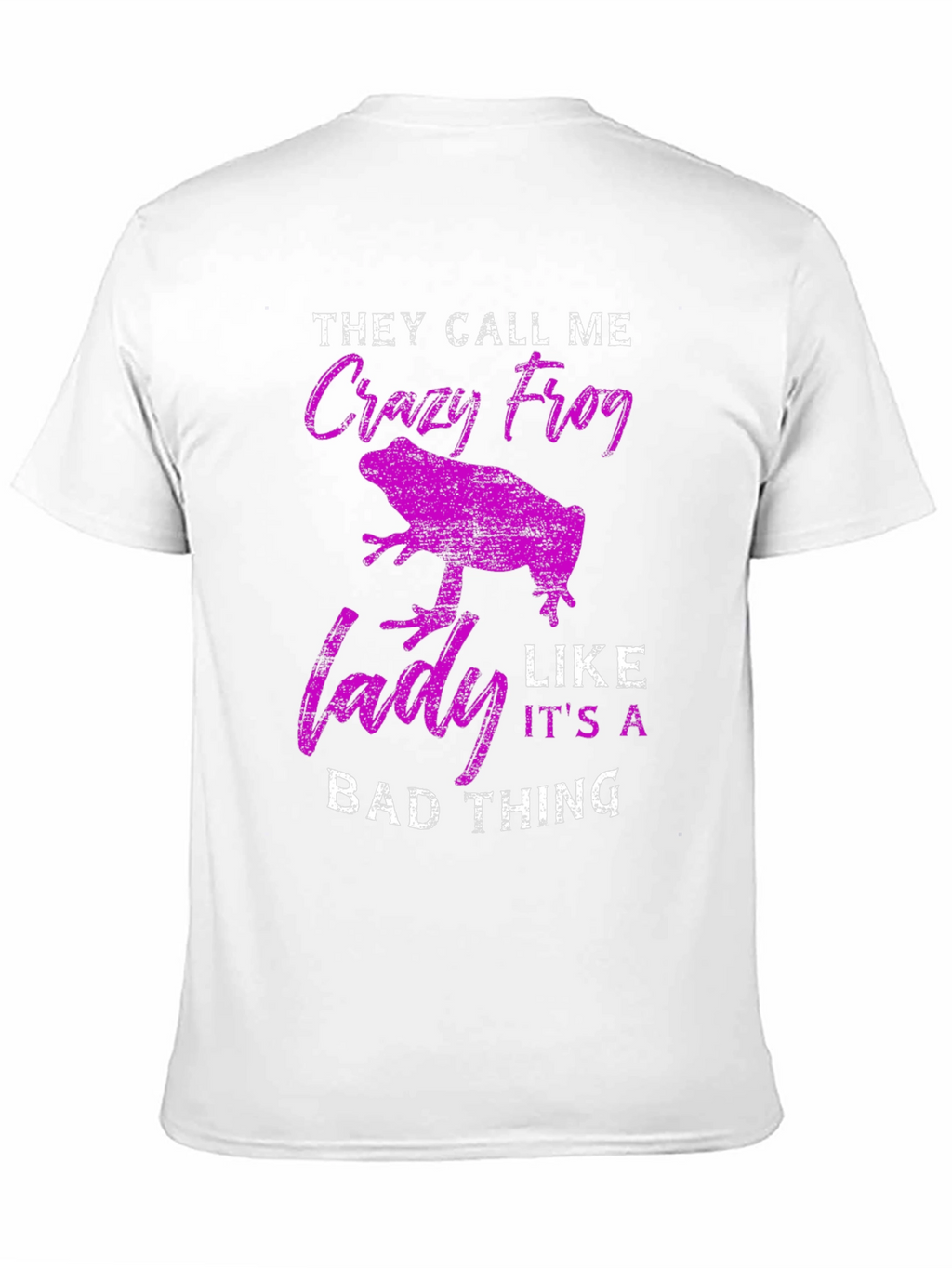 Crazy Frog Lady T-Shirt