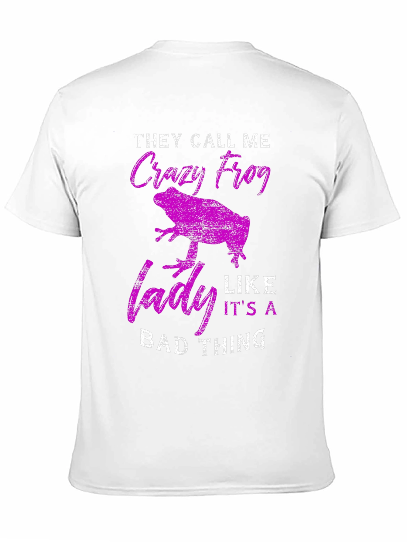 Crazy Frog Lady T-Shirt