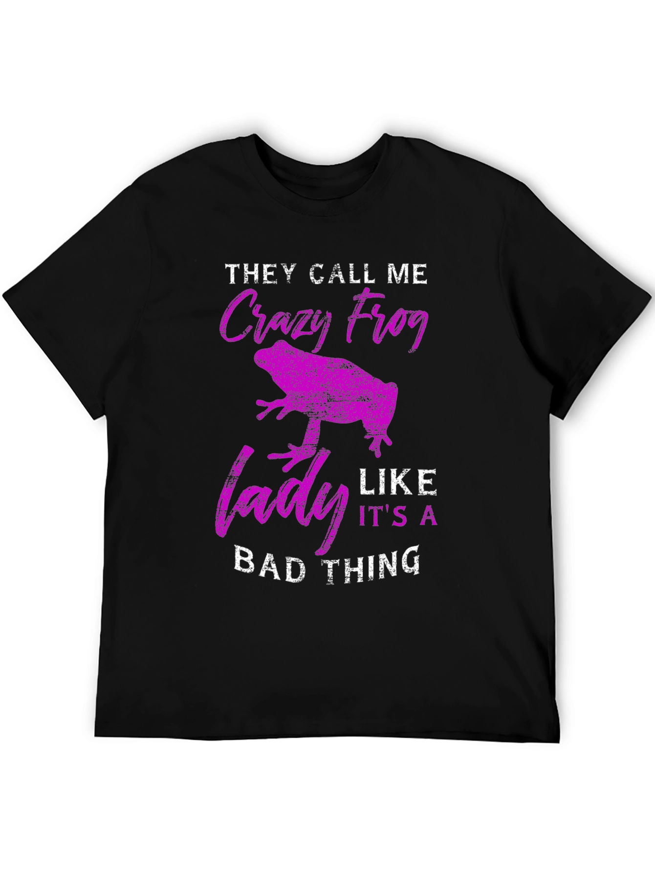 Crazy Frog Lady T-Shirt