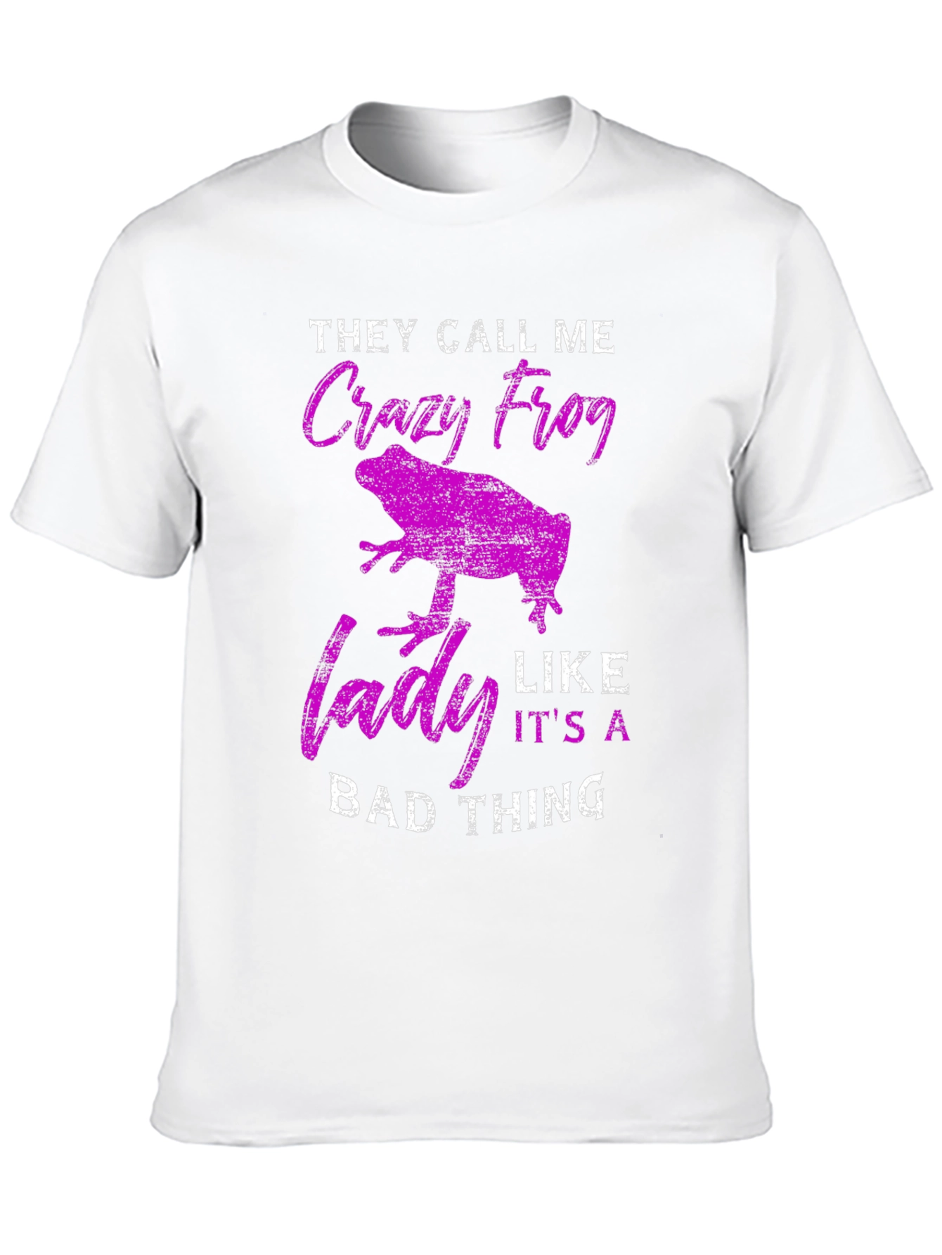 Crazy Frog Lady T-Shirt