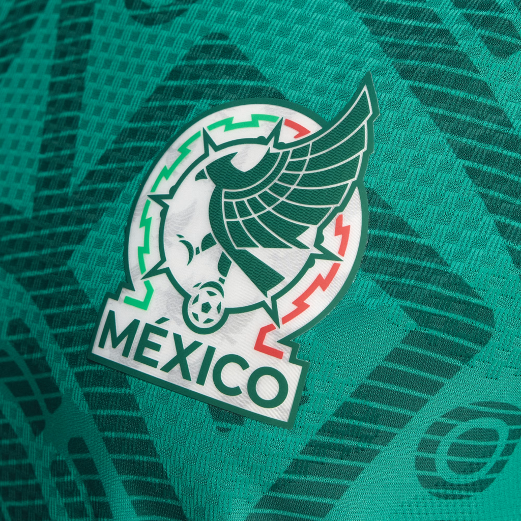 Player Version Mexico Home Long Sleeve Authentic Jersey World Cup 2026