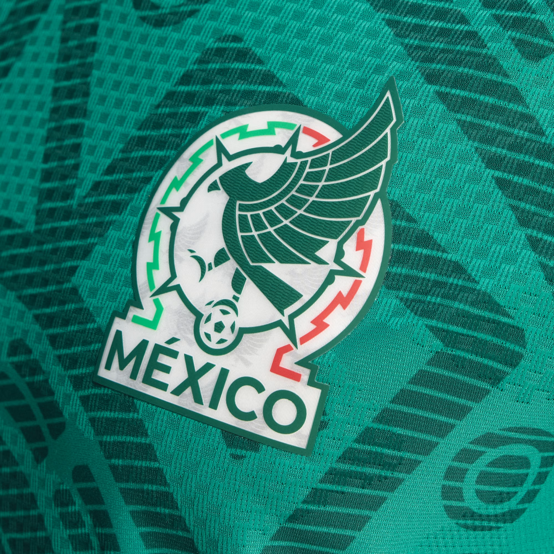 Player Version Mexico Home Long Sleeve Authentic Jersey World Cup 2026
