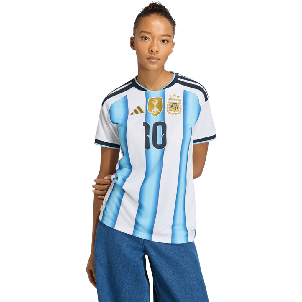 Messi #10 Women's Argentina Home Jersey World Cup 2026