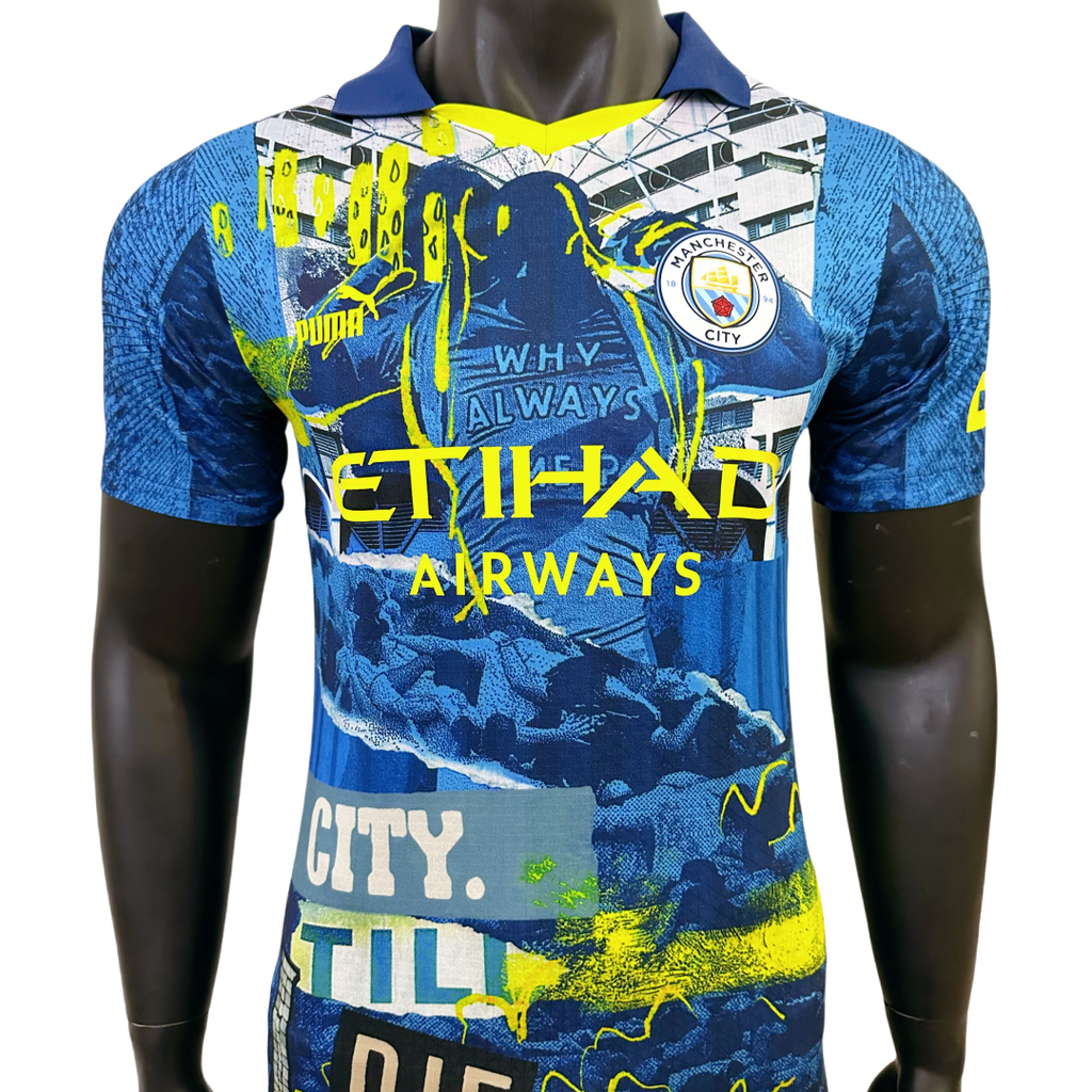 Player Version Manchester City Special "City Till I Die" Digital Jersey 2025/26