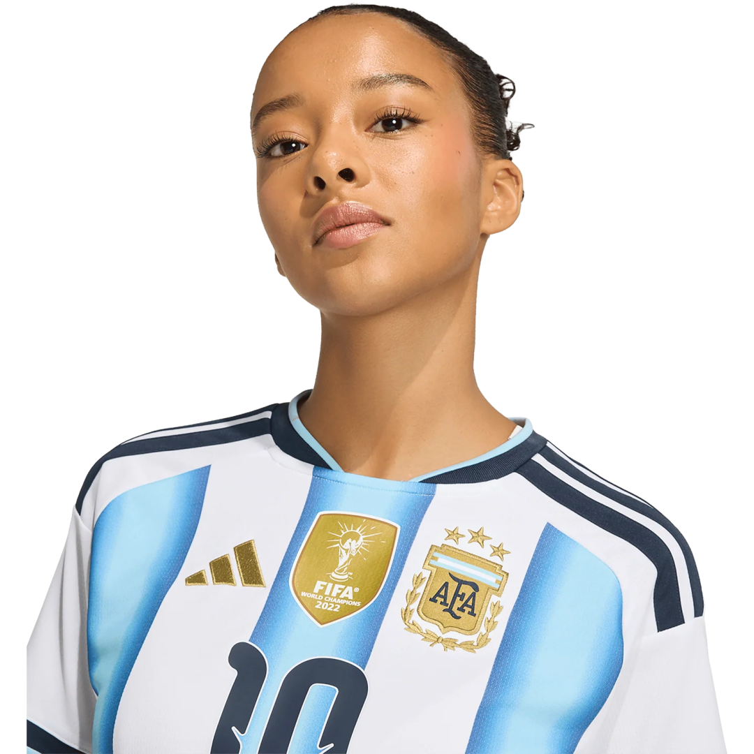 Messi #10 Women's Argentina Home Jersey World Cup 2026