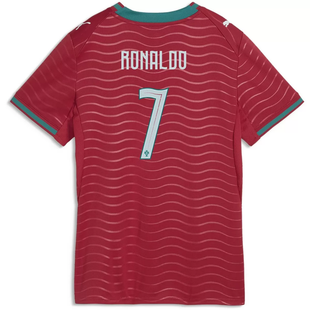 Ronaldo #7 Women's Portugal Home Jersey World Cup 2026