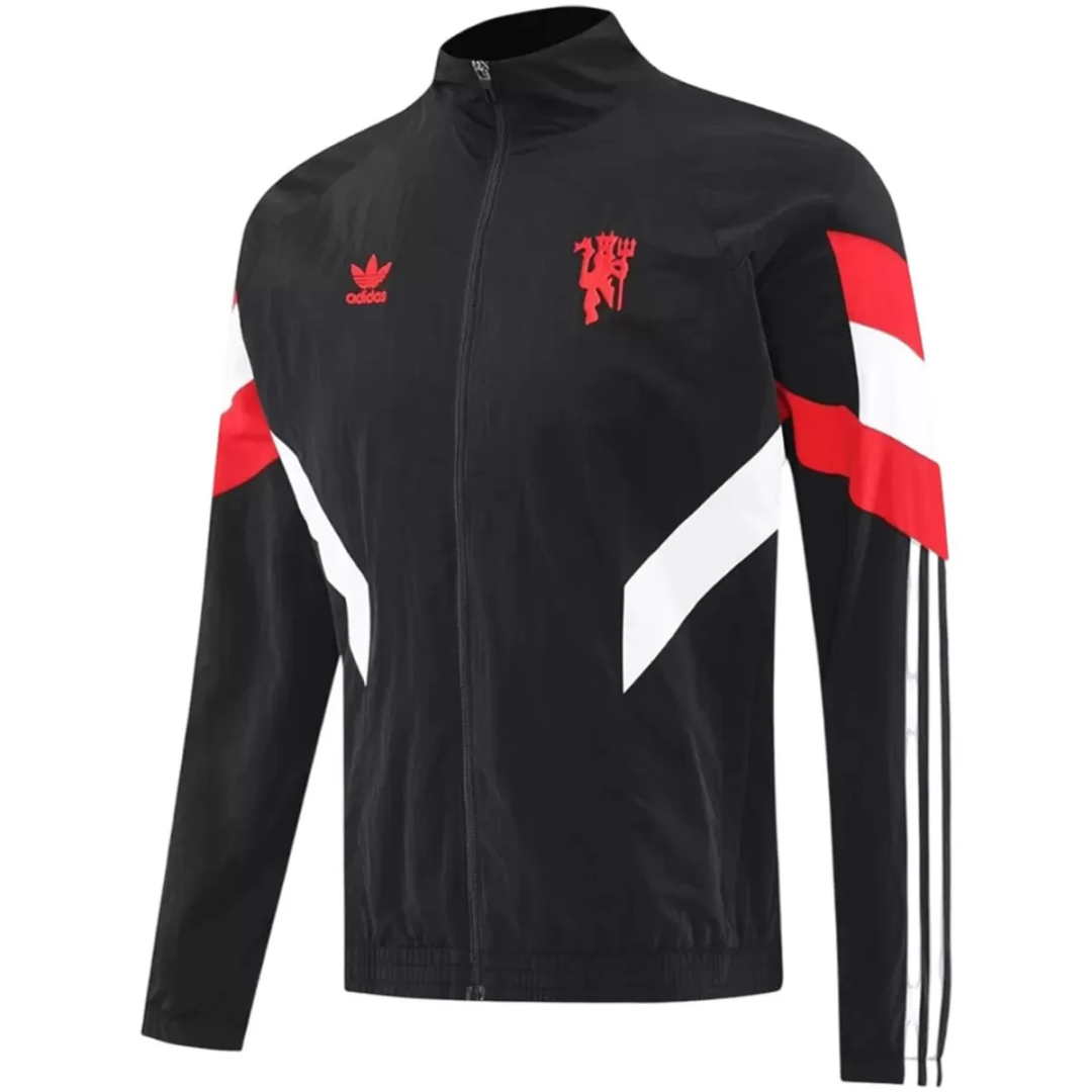 Manchester United Windbreaker Jacket Black 2025/26