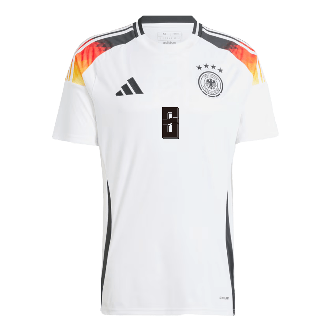 Toni Kroos #8 Germany Home Jersey EURO 2024