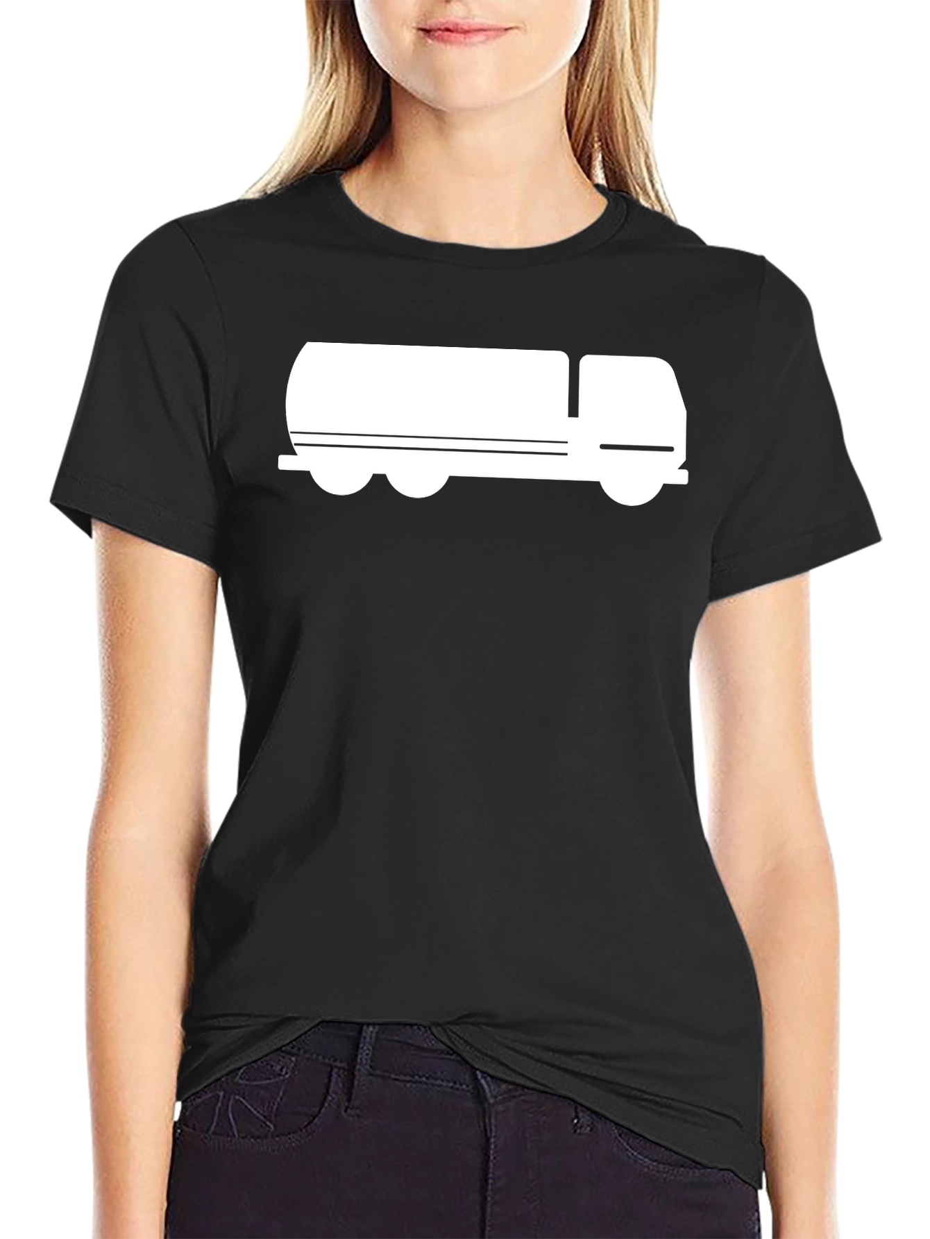 Black Truck Graphic Tee - Unique Design