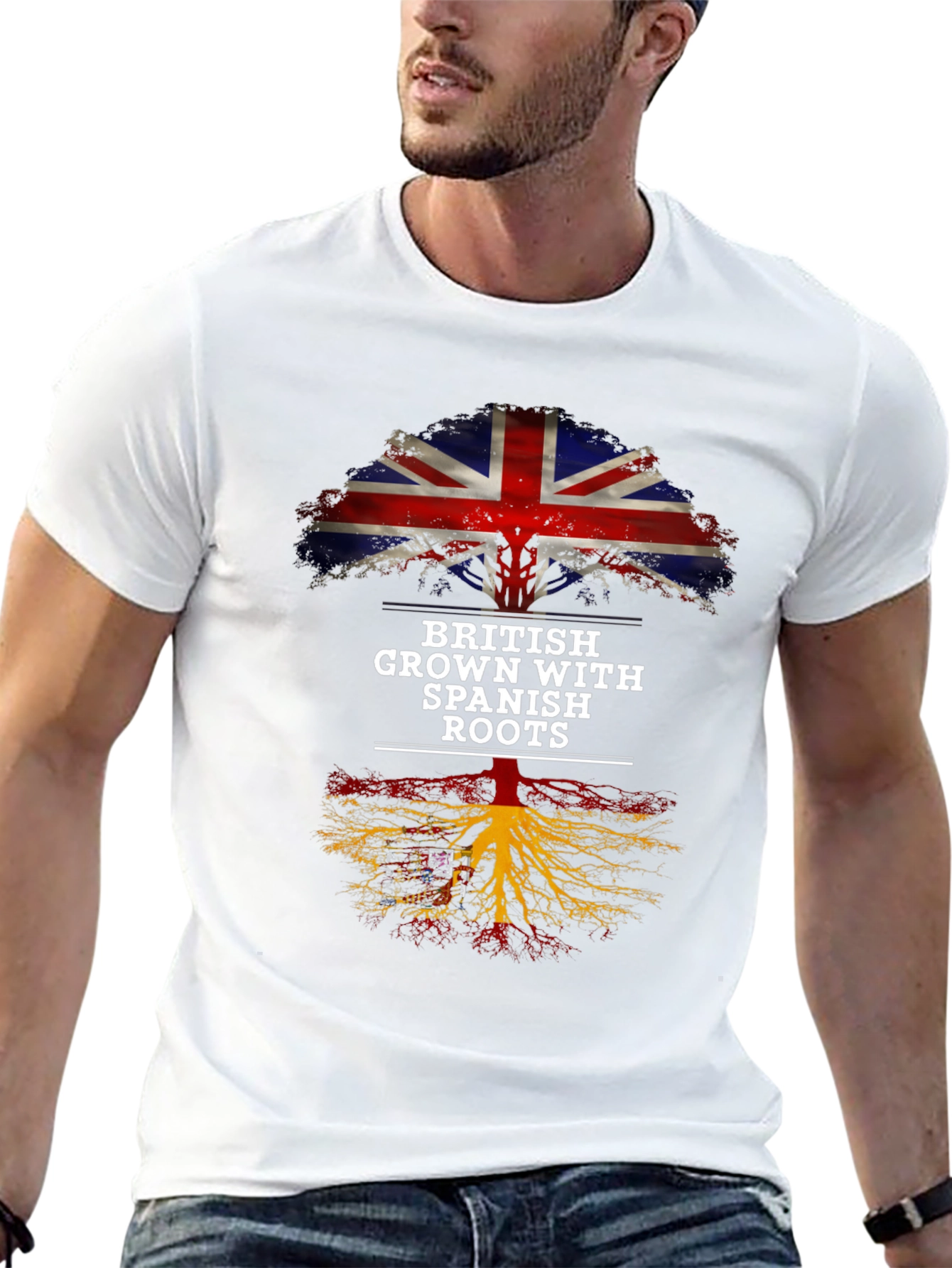 British Grown with Spanish Roots T-Shirt