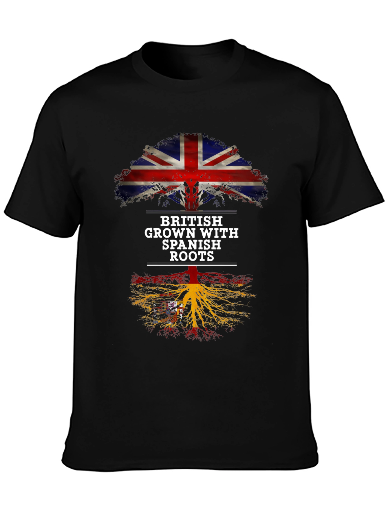 British Grown with Spanish Roots T-Shirt