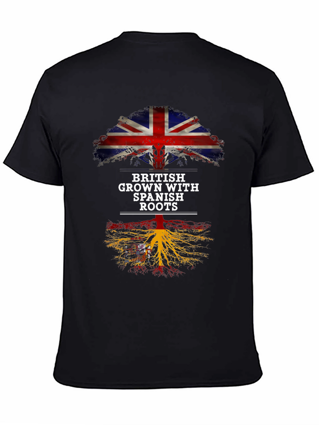British Grown with Spanish Roots T-Shirt