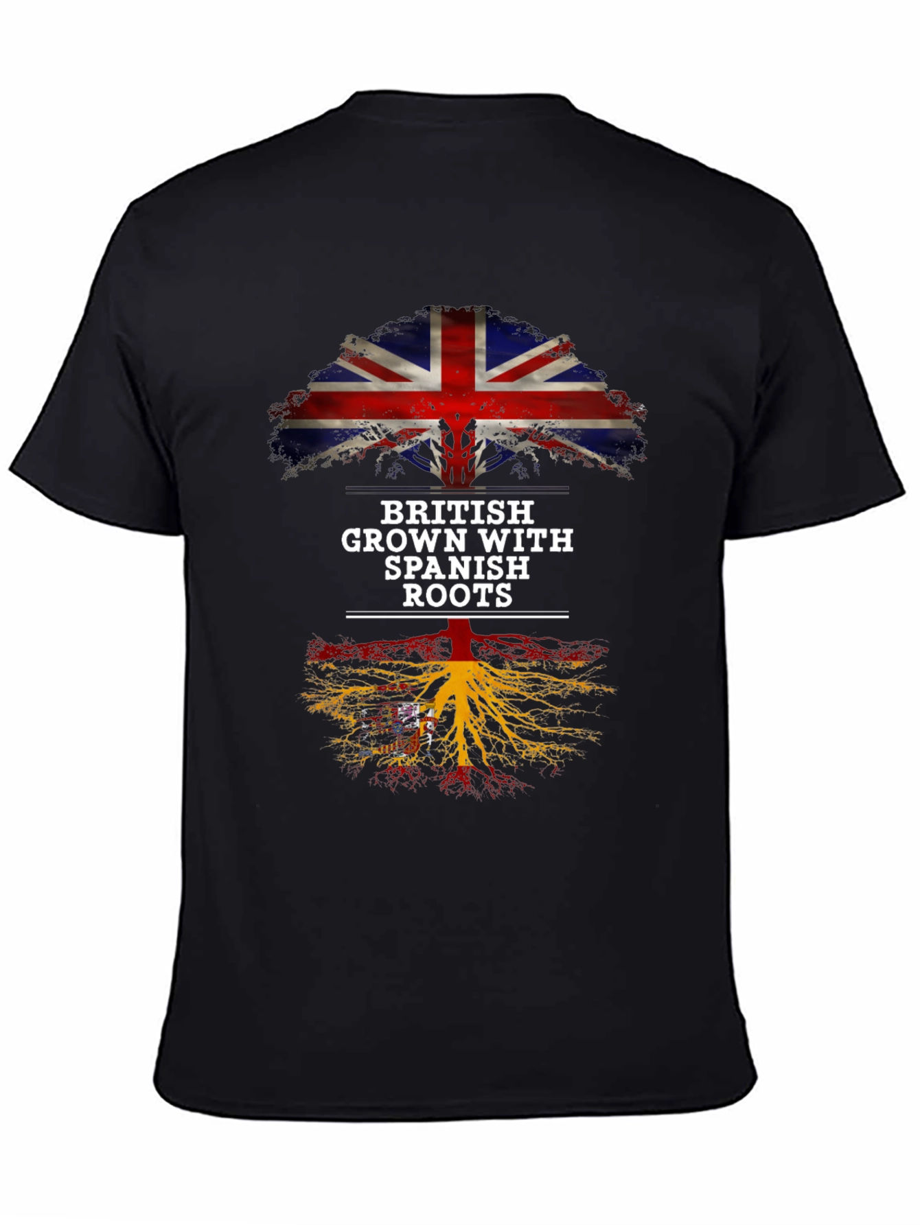 British Grown with Spanish Roots T-Shirt
