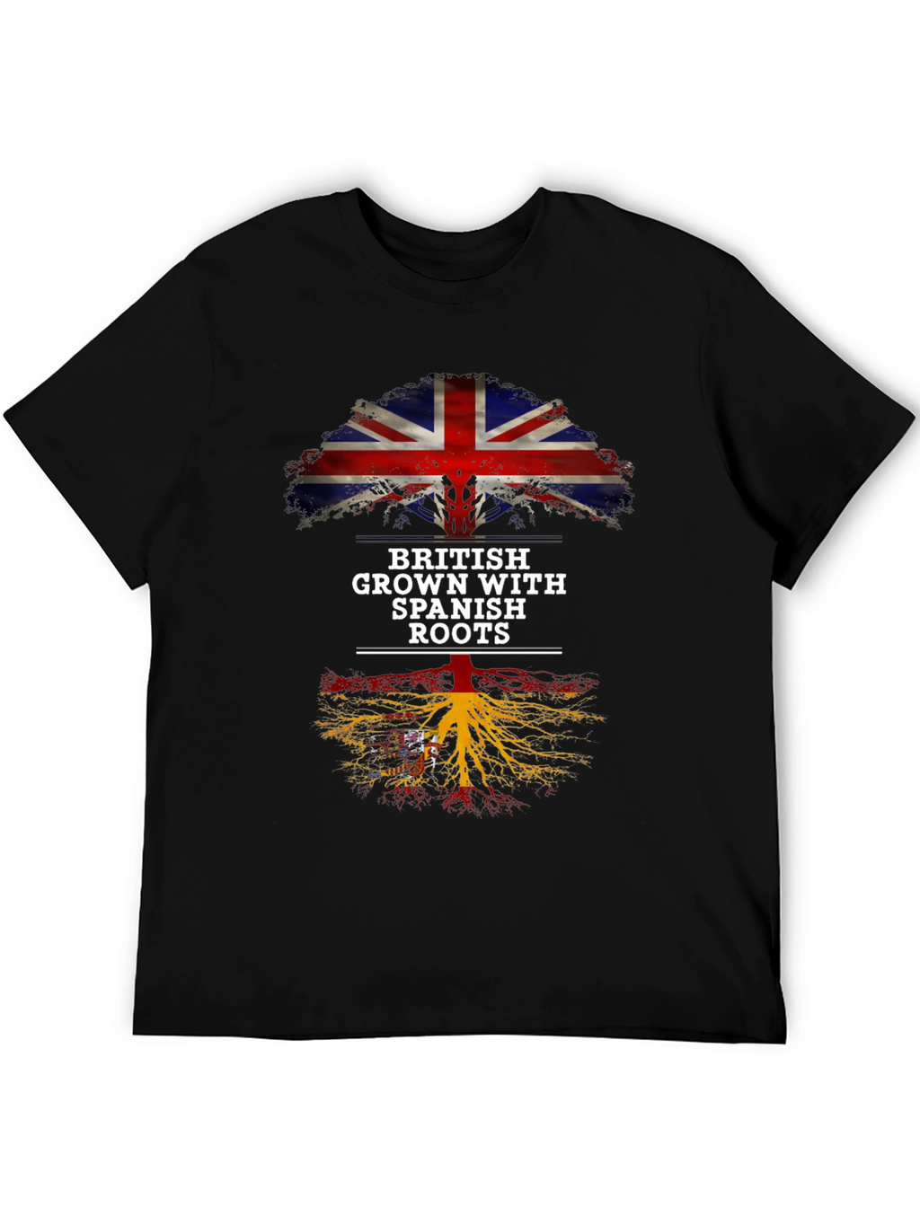 British Grown with Spanish Roots T-Shirt