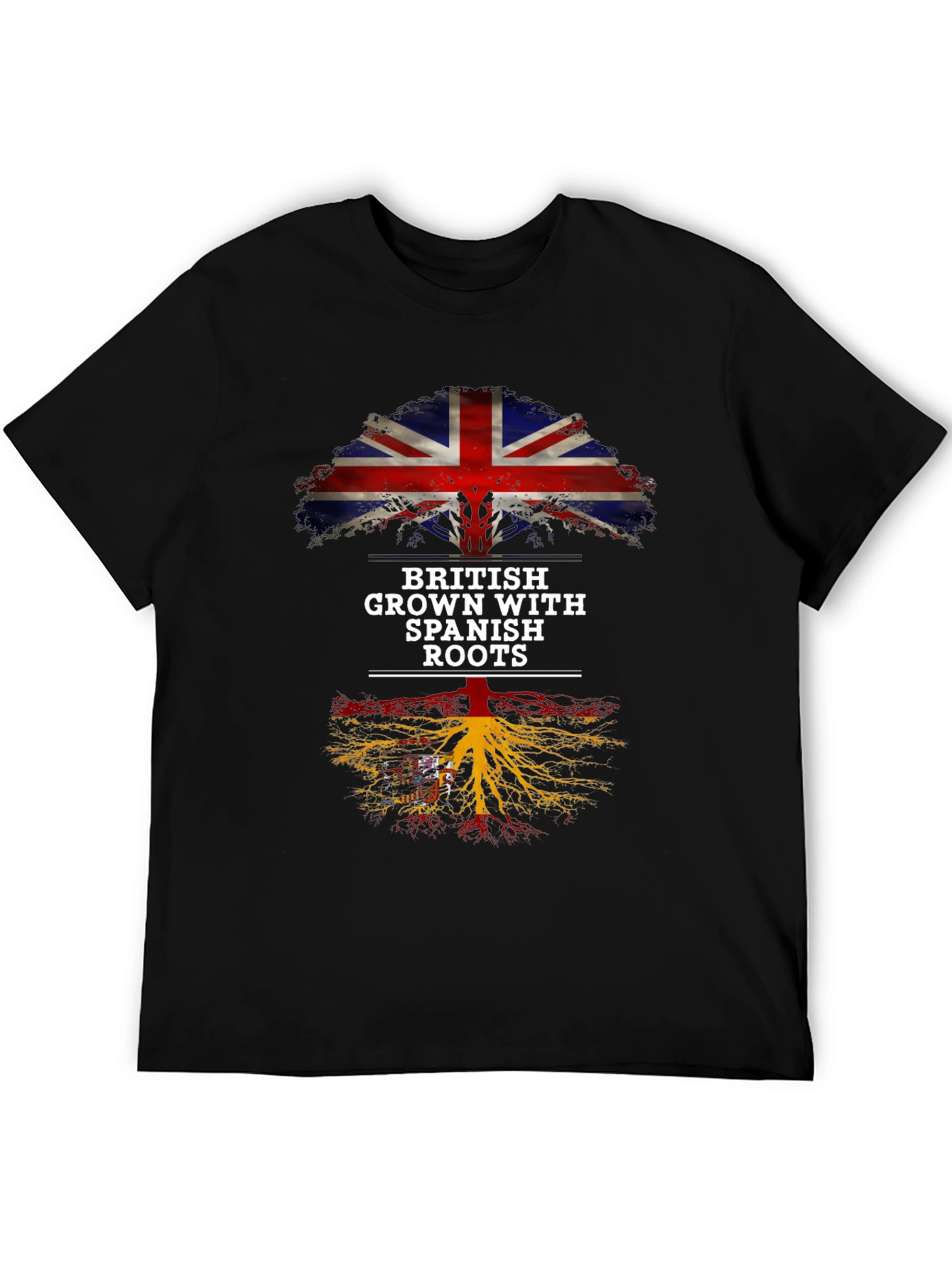 British Grown with Spanish Roots T-Shirt