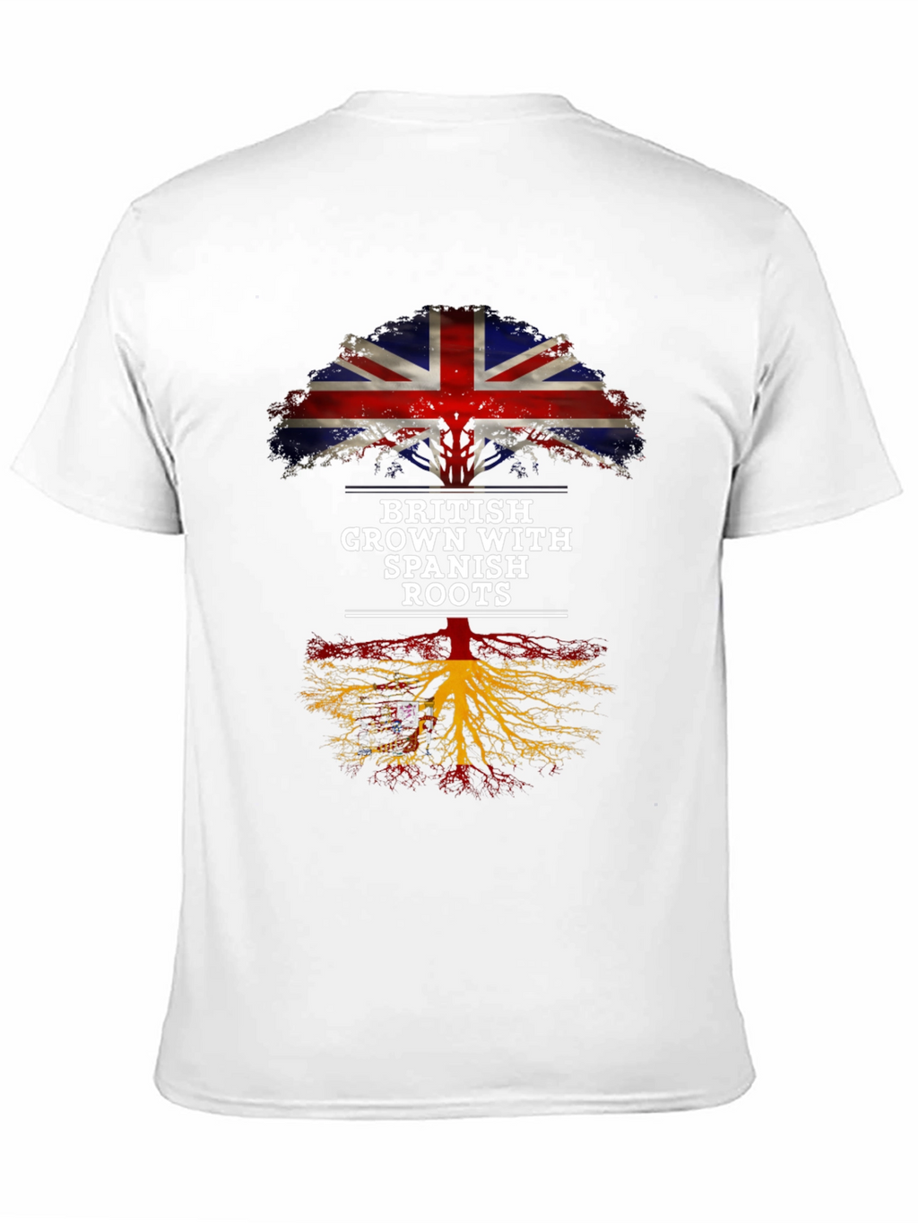 British Grown with Spanish Roots T-Shirt