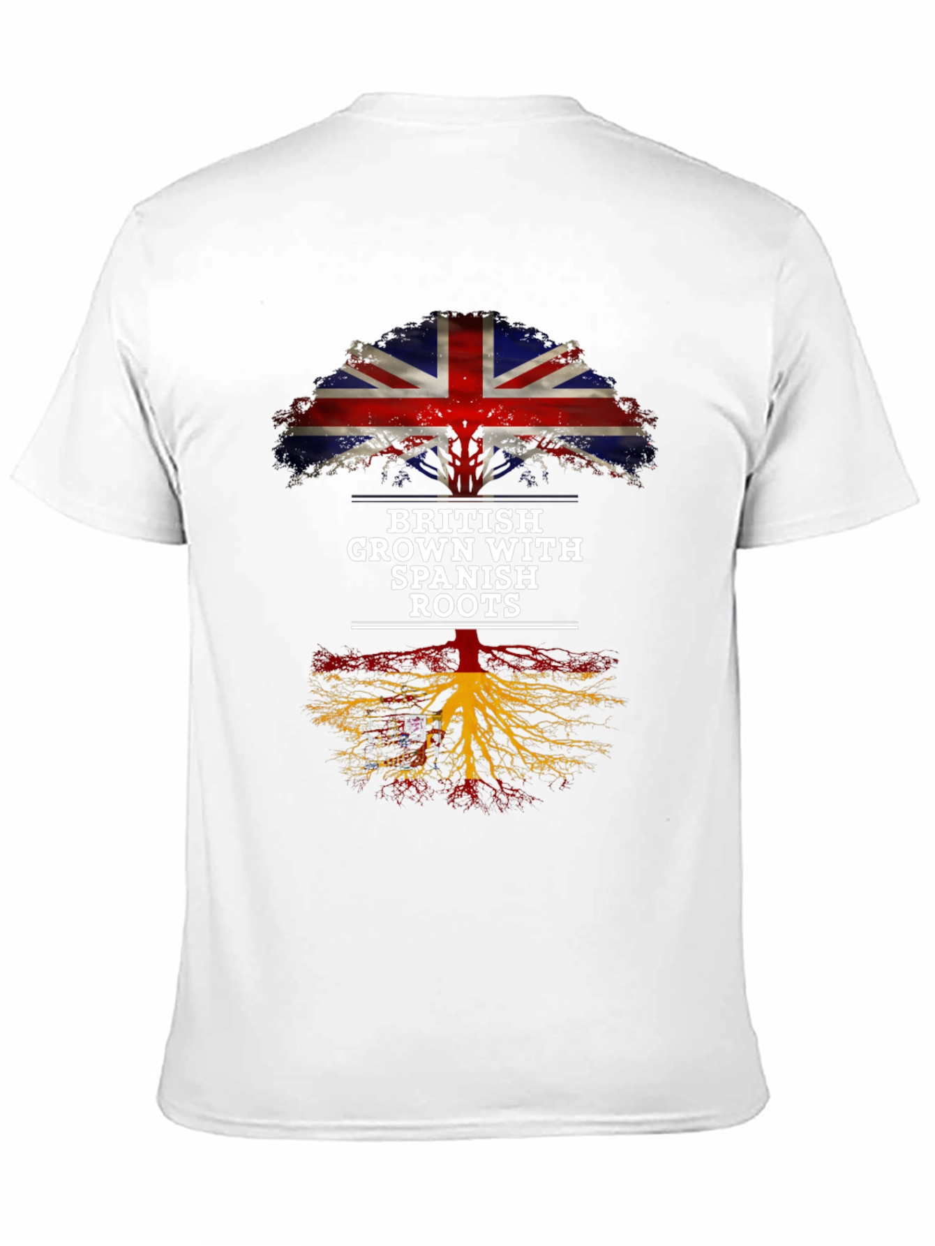 British Grown with Spanish Roots T-Shirt