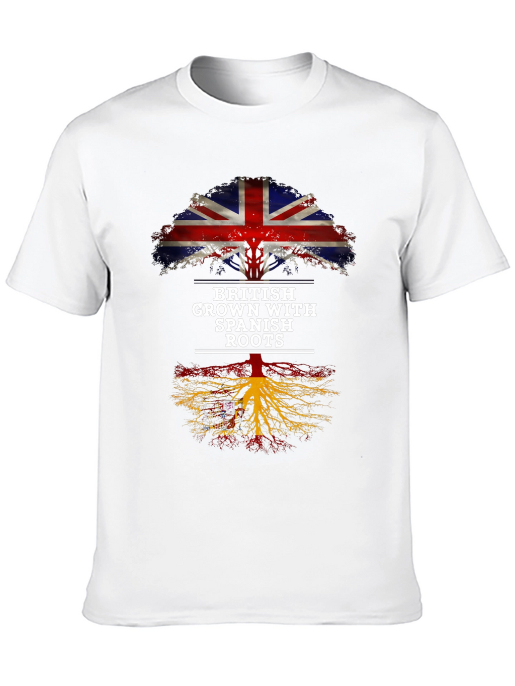 British Grown with Spanish Roots T-Shirt