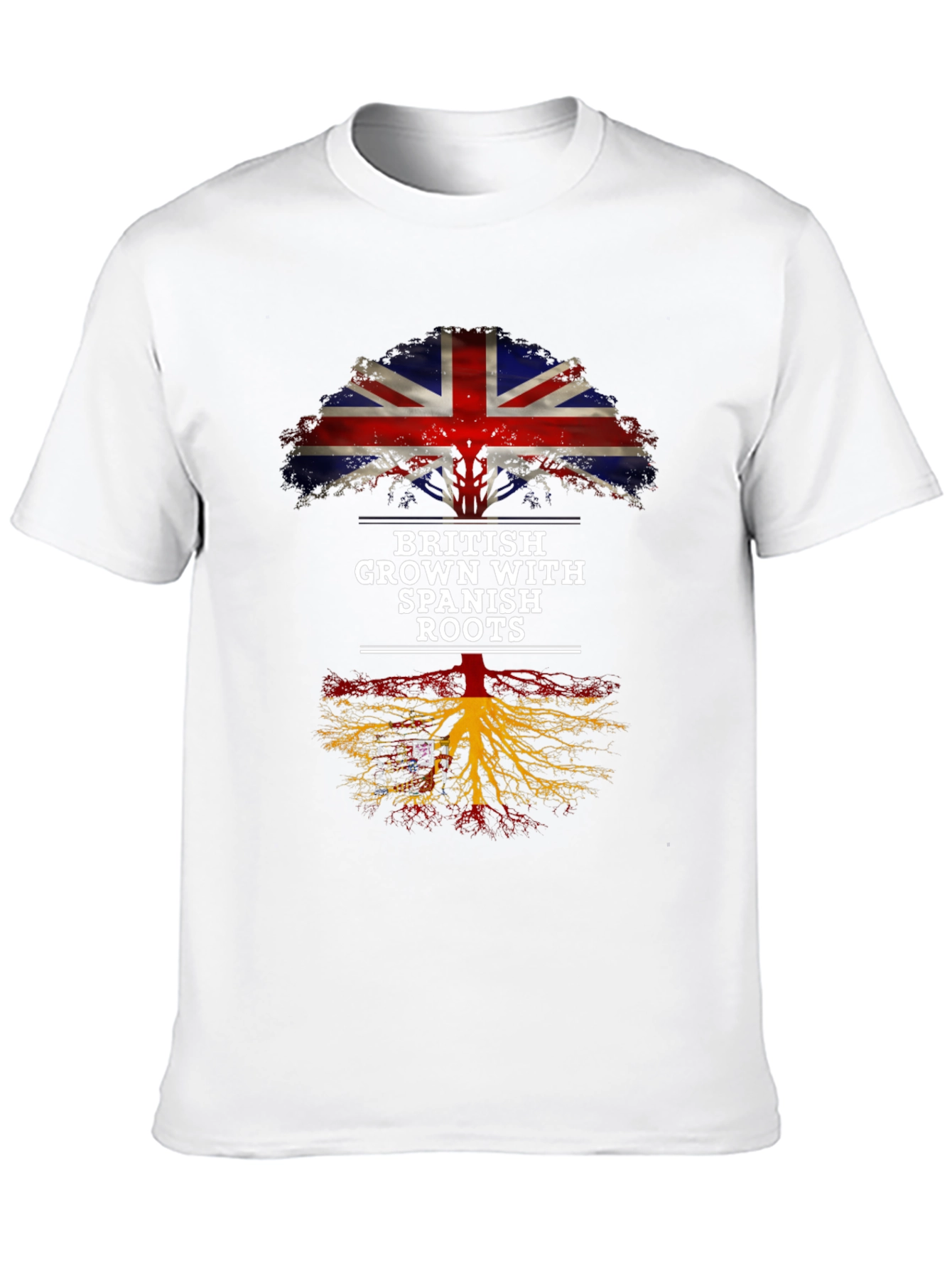 British Grown with Spanish Roots T-Shirt