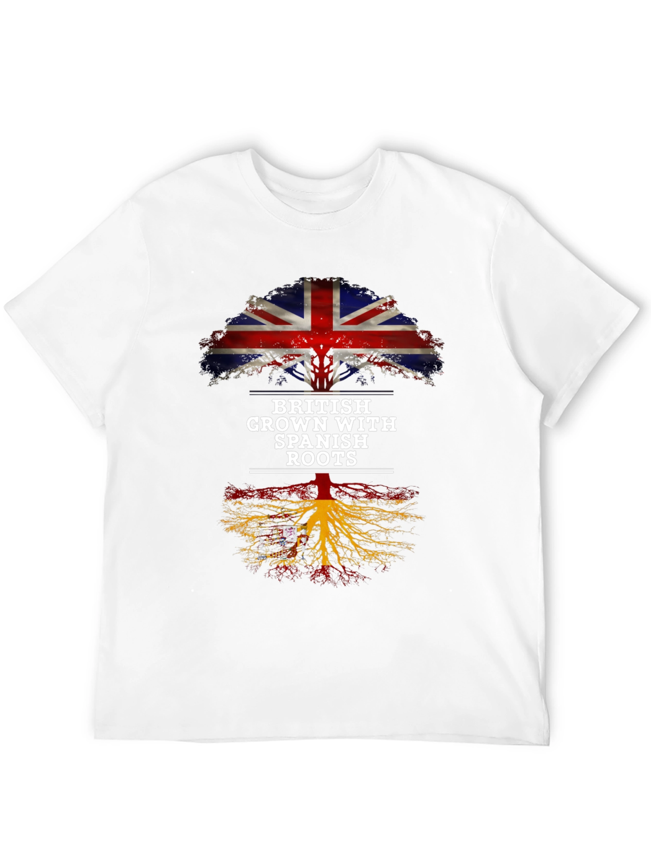 British Grown with Spanish Roots T-Shirt