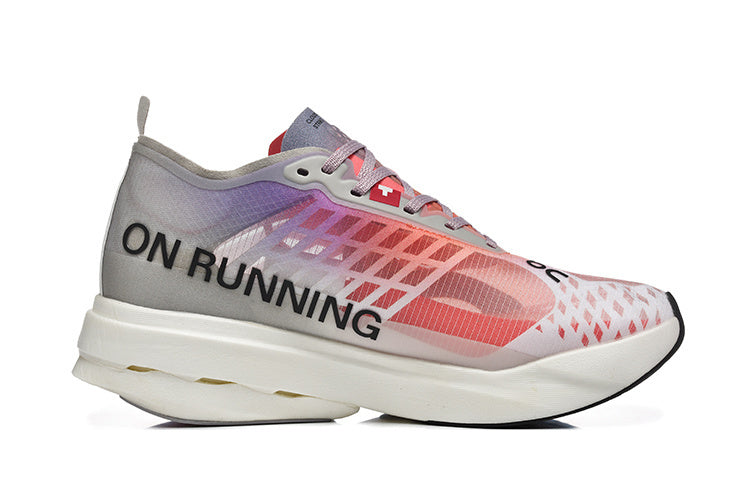 On Cloudboom Strike Running Shoes White/Horizon