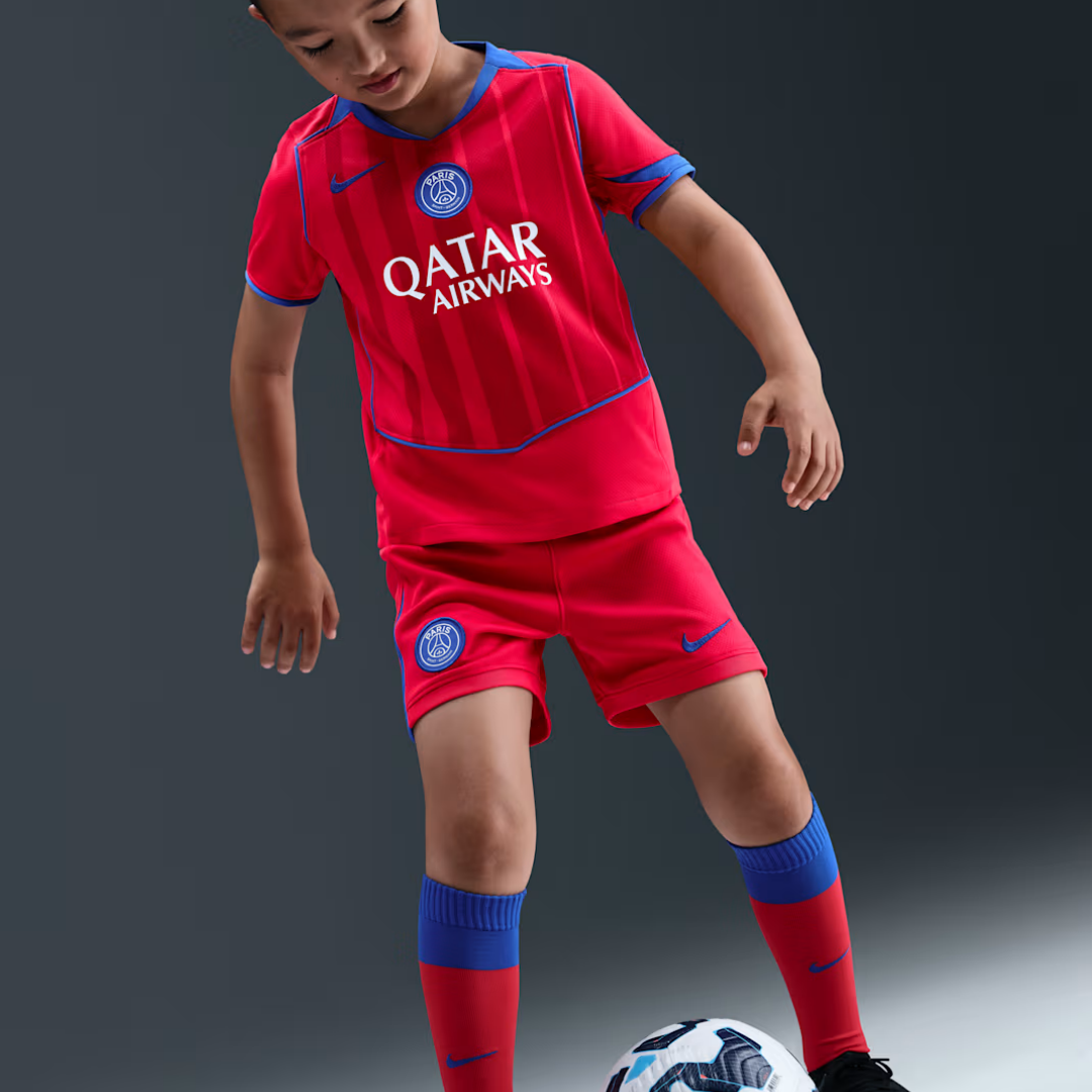Kid's PSG Paris Saint-Germain Third Kit 2025/26