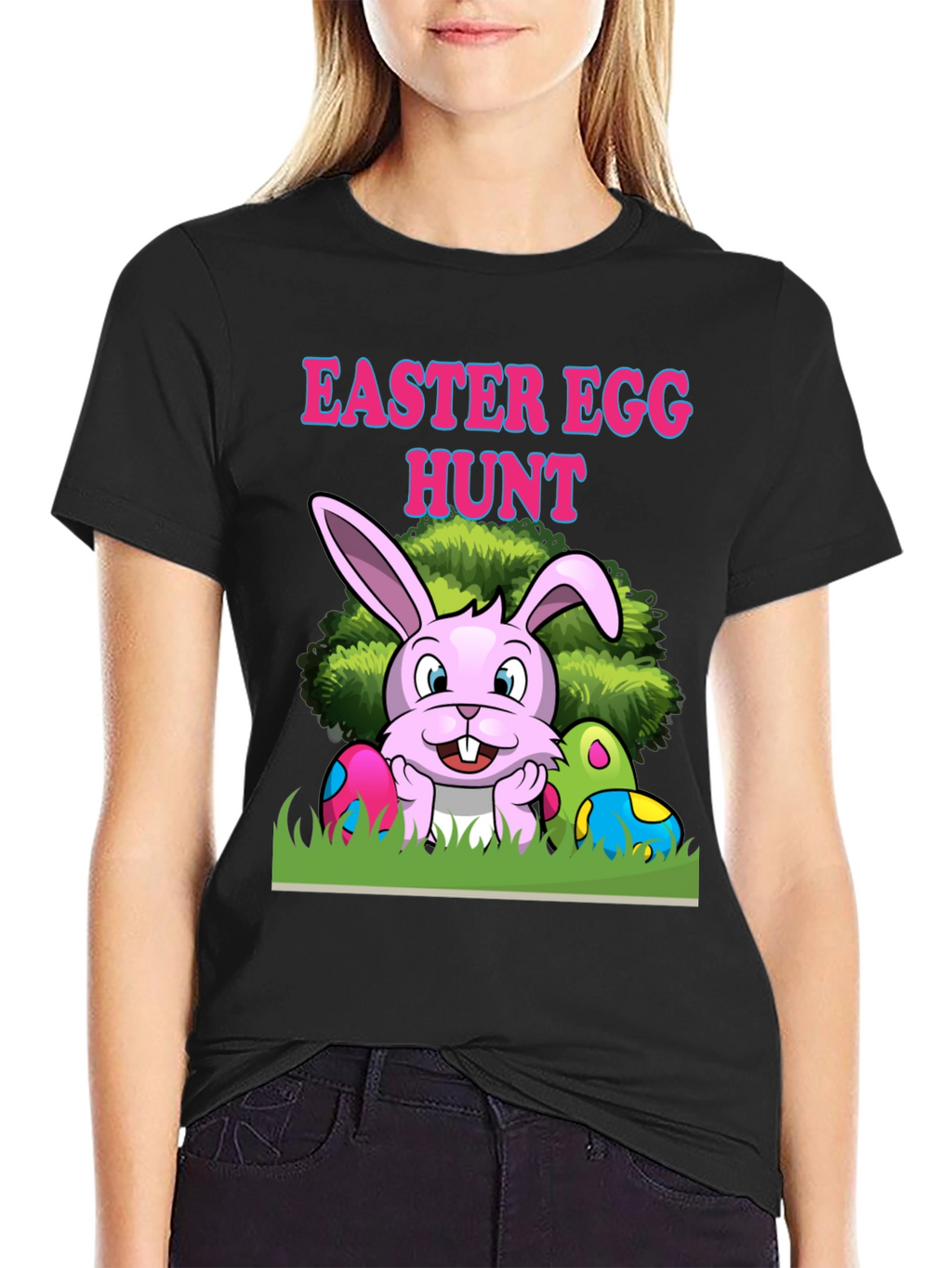 Easter Egg Hunt Bunny T-Shirt