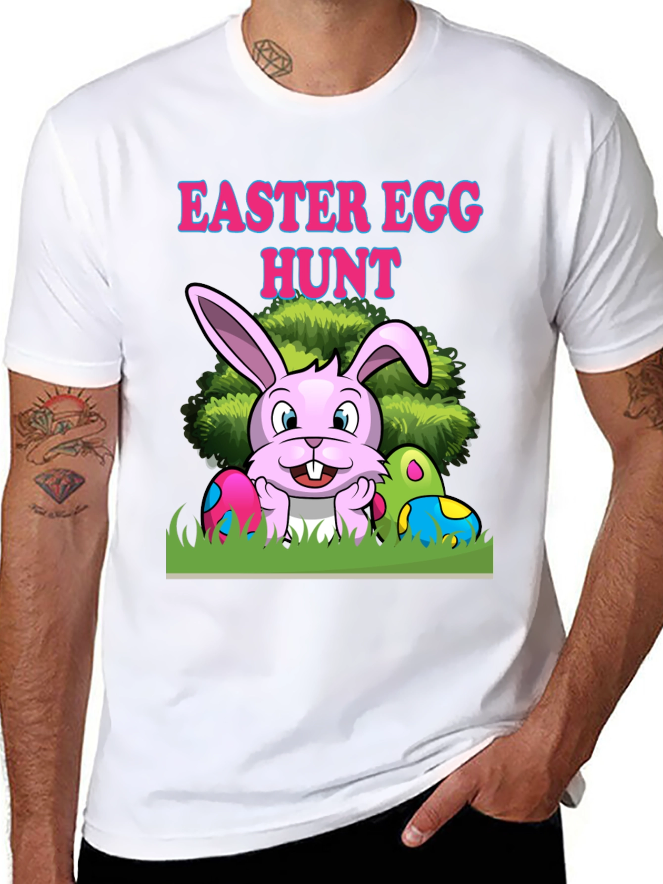 Easter Egg Hunt Bunny T-Shirt