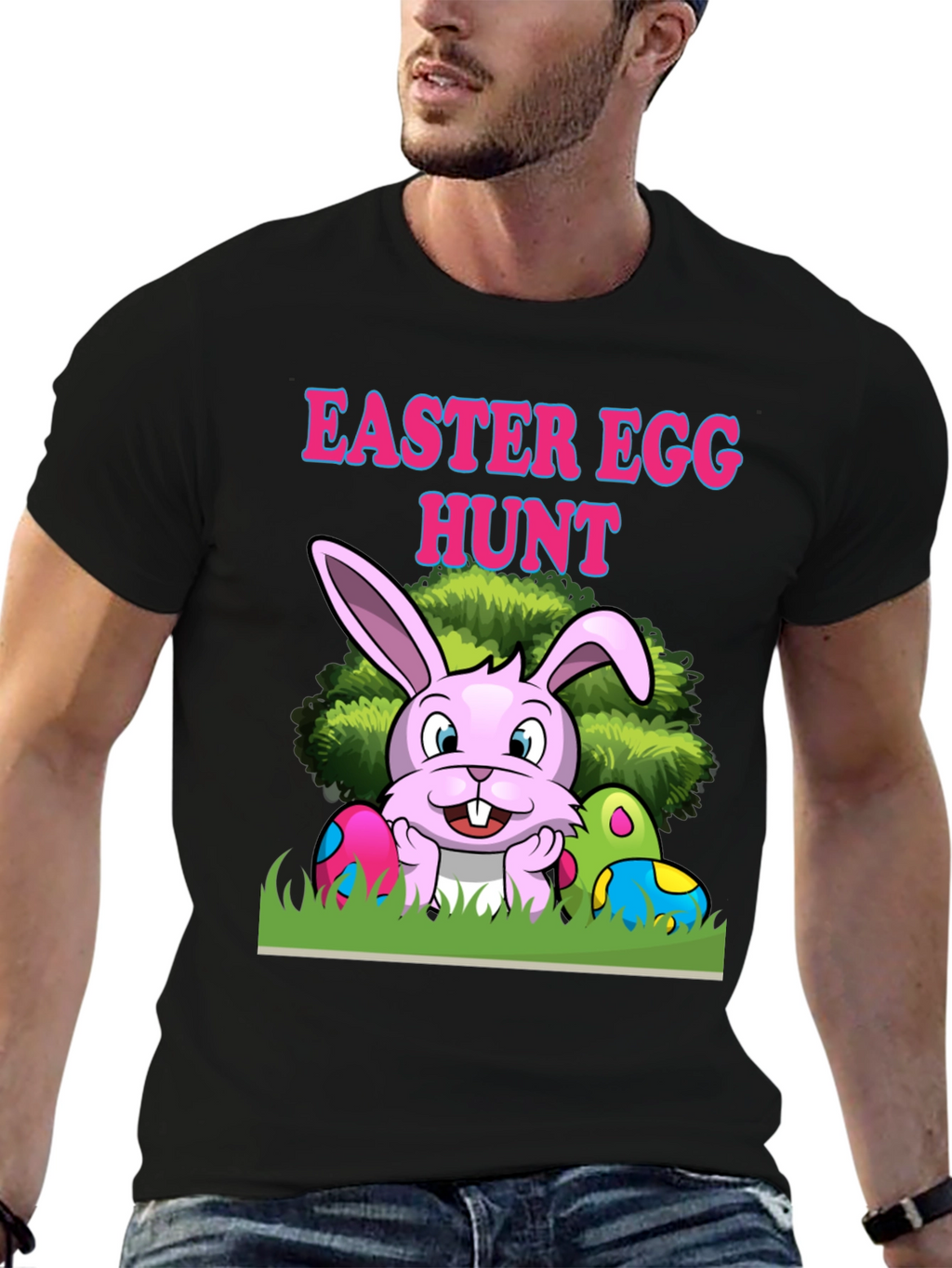 Easter Egg Hunt Bunny T-Shirt