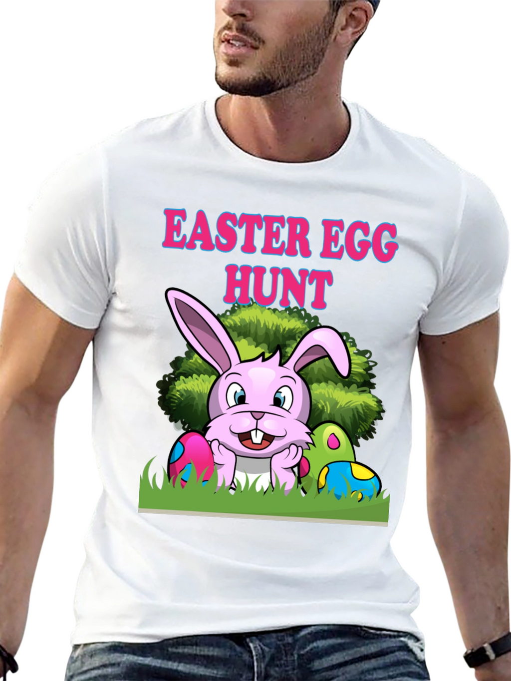Easter Egg Hunt Bunny T-Shirt