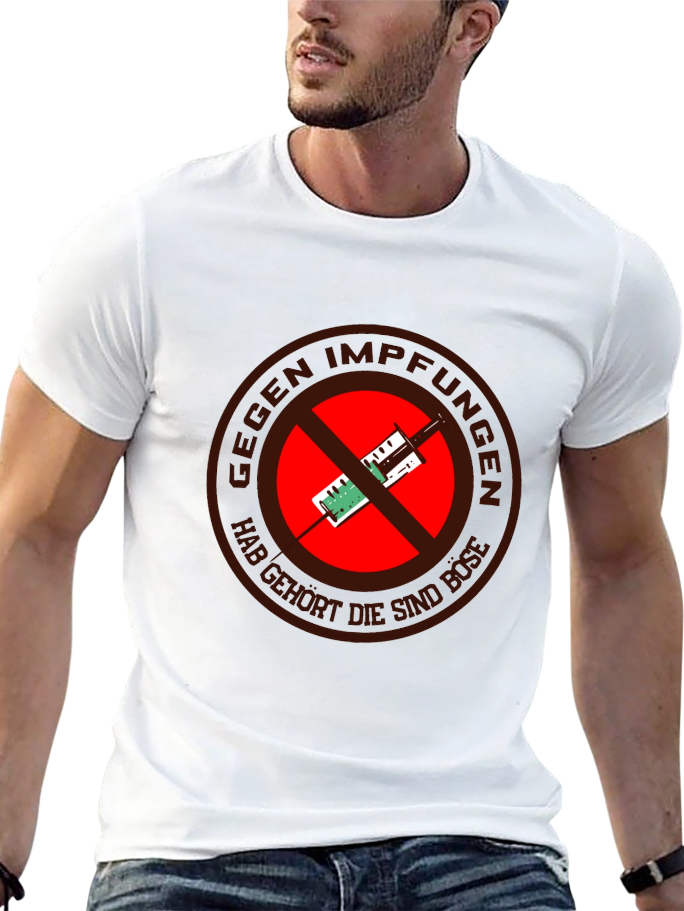 Anti-Vaccination T-Shirt - Gegen Impfungen