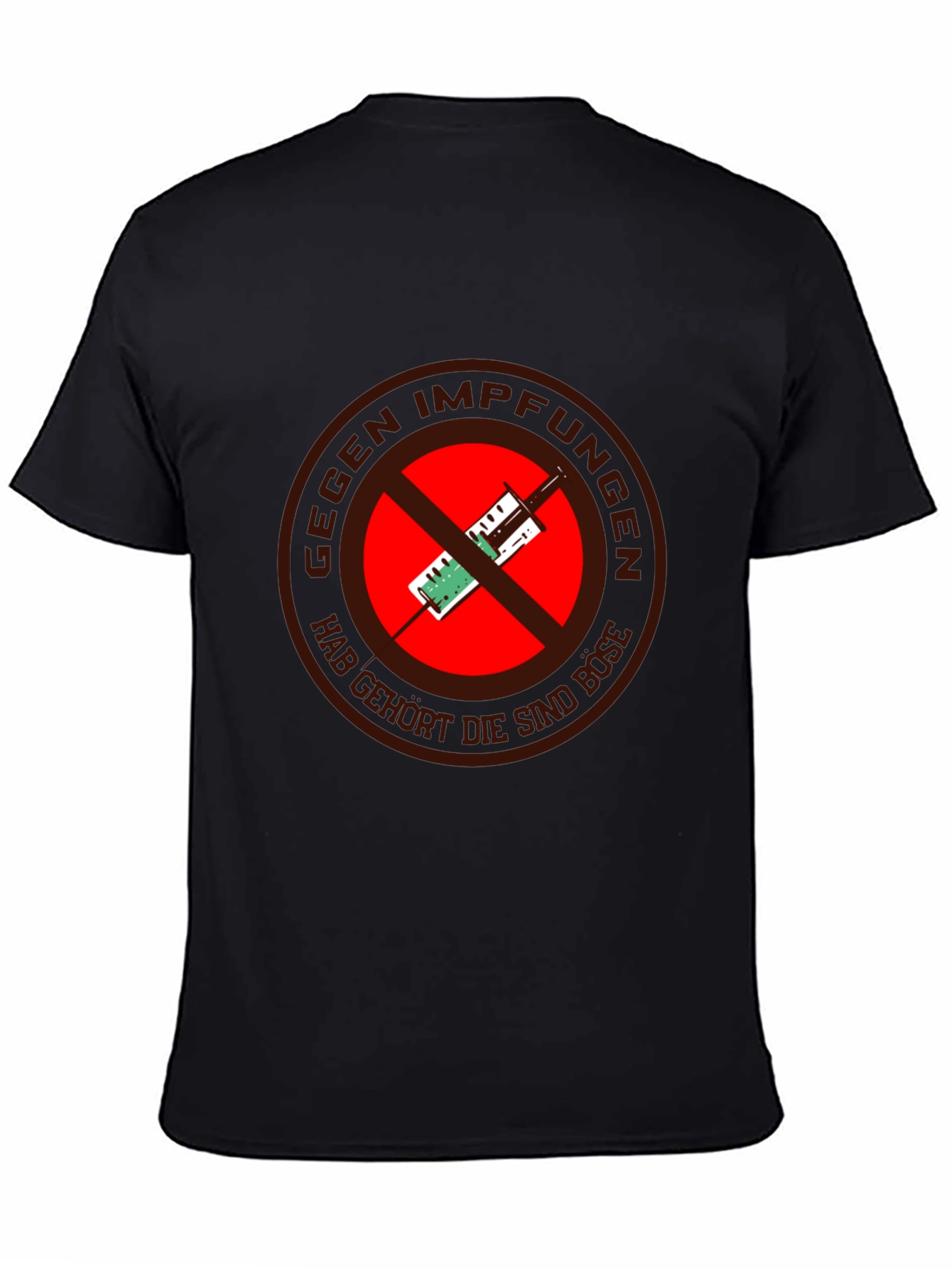 Anti-Vaccination T-Shirt - Gegen Impfungen