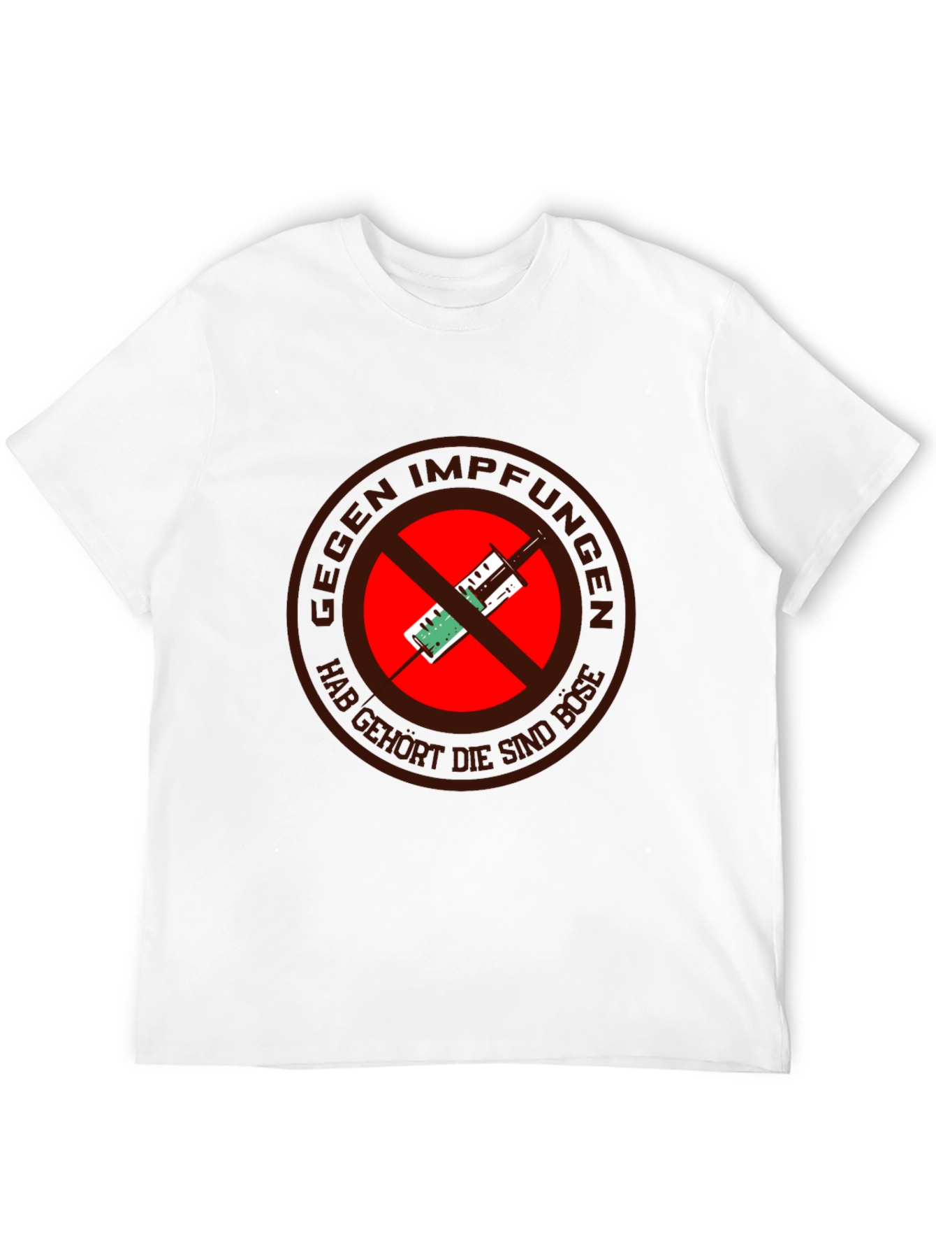 Anti-Vaccination T-Shirt - Gegen Impfungen